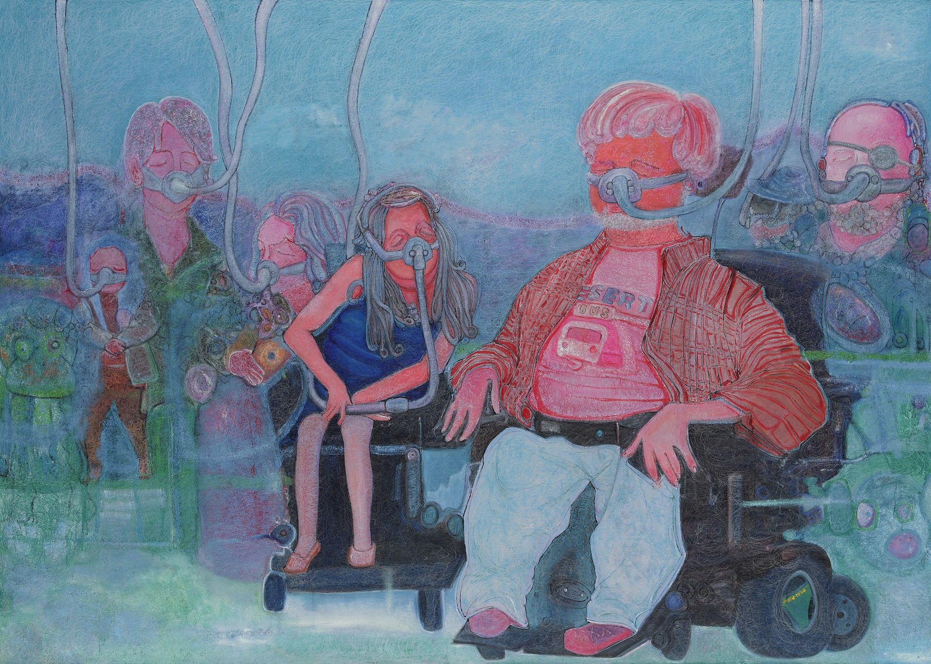 Guoyi Liu, Portrait - Grateful for God's Air Guoyi Liu, Portrait - Grateful for God's Air