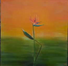 Peinture, Strelitzia, Olha Kizub