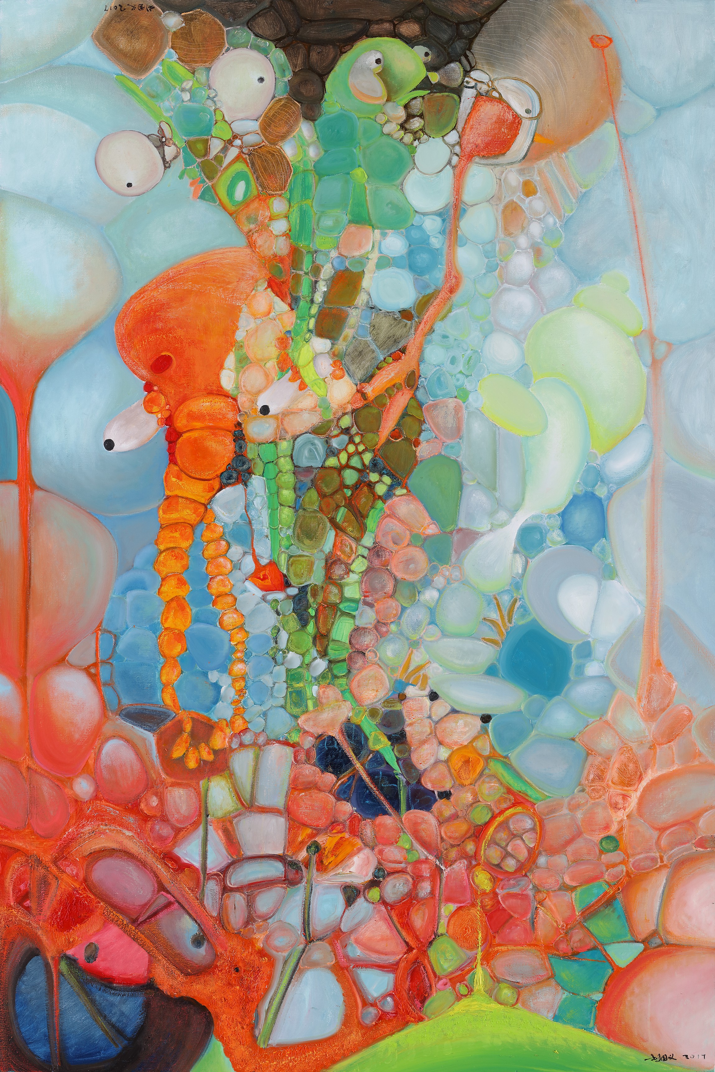 Guoyi Liu, Abstract - Rebirth series No.13 Guoyi Liu, Abstract - Rebirth series No.13