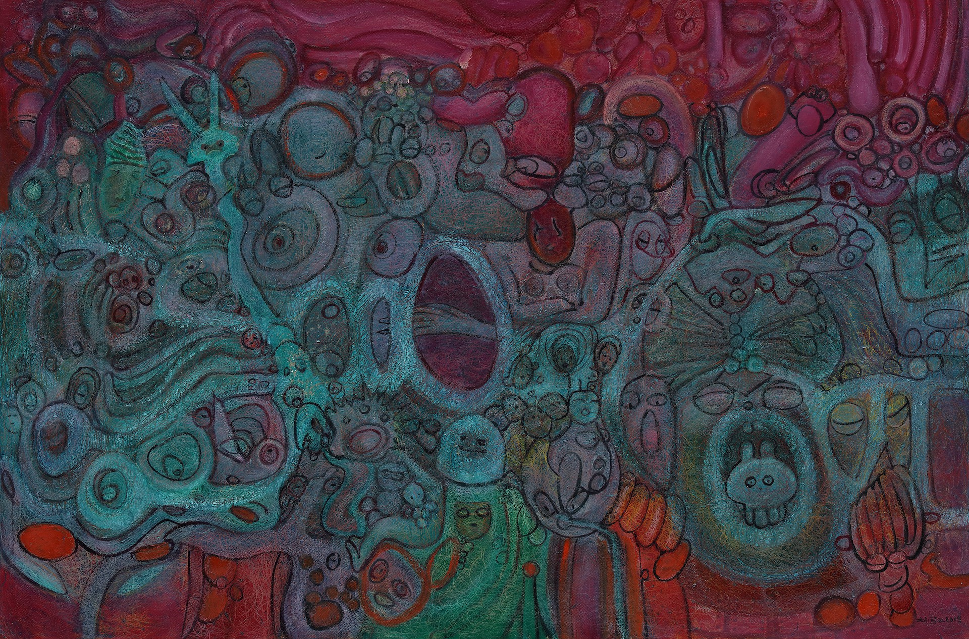 Guoyi Liu, Abstract - Super Happiness No.86 Guoyi Liu, Abstract - Super Happiness No.86