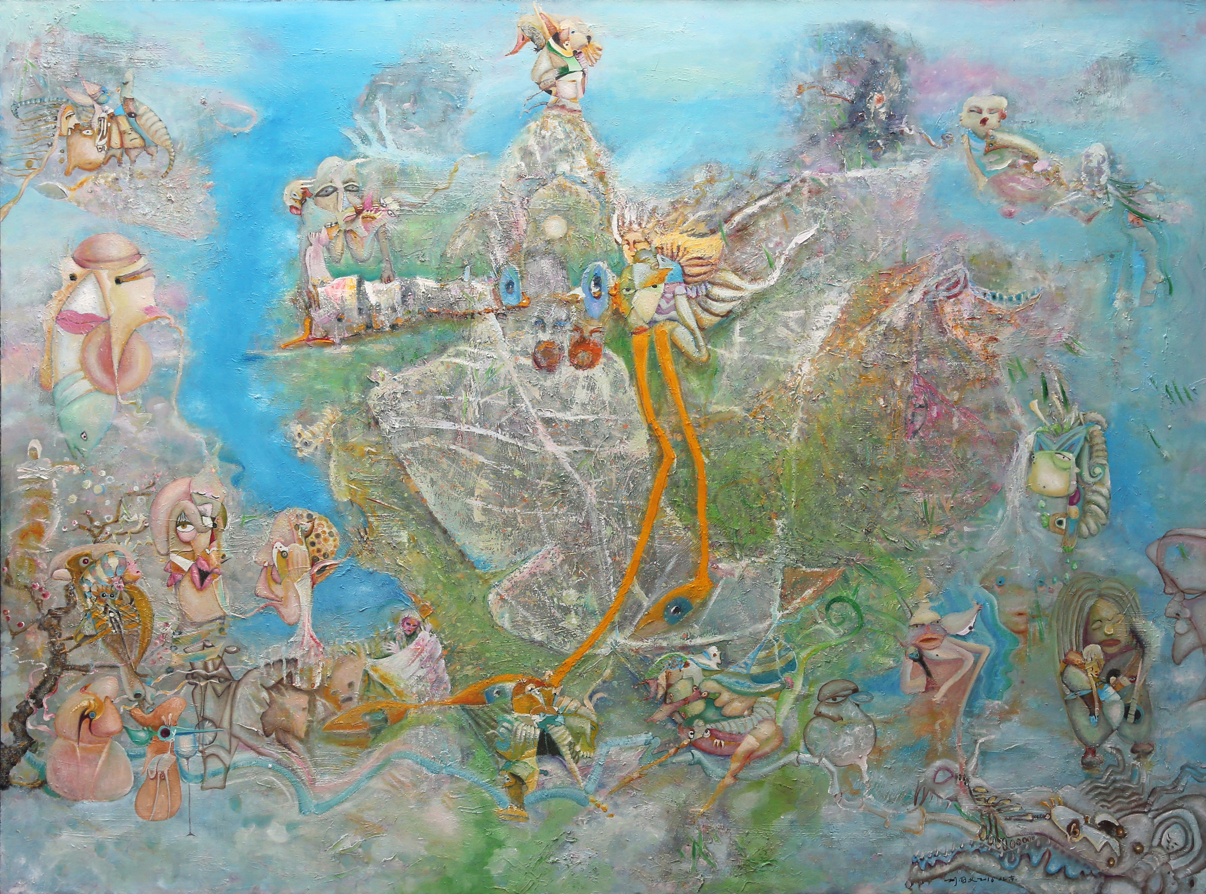 Guoyi Liu, Abstract - Galaxy Amusement Park Guoyi Liu, Abstract - Galaxy Amusement Park