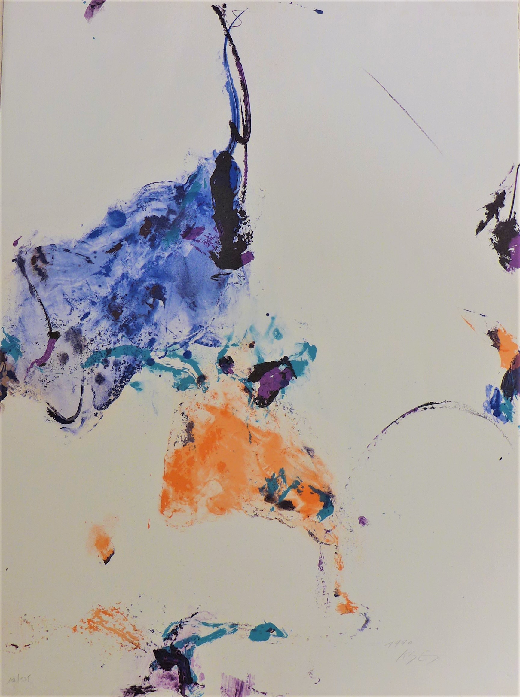 Kim En Joong, Composition abstraite 4 Kim En Joong, Composition abstraite 4