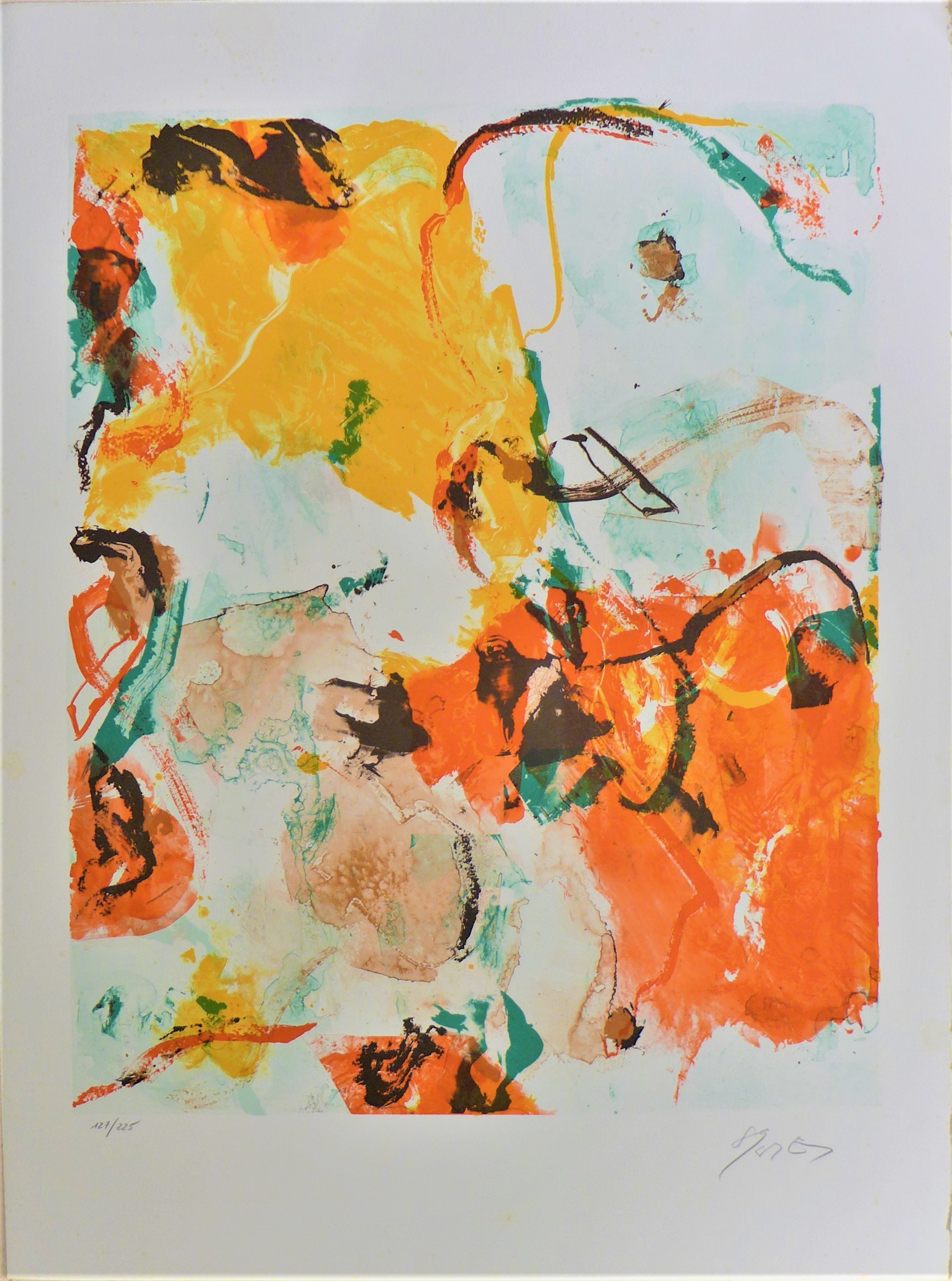 Kim En Joong, Composition abstraite 7 Kim En Joong, Composition abstraite 7