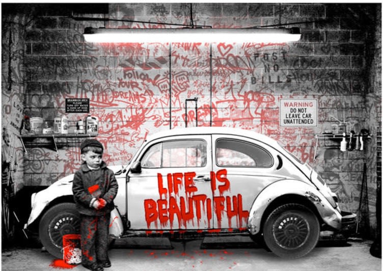 Mr Brainwash, New Paint Job (Red) Mr Brainwash, New Paint Job (Red)