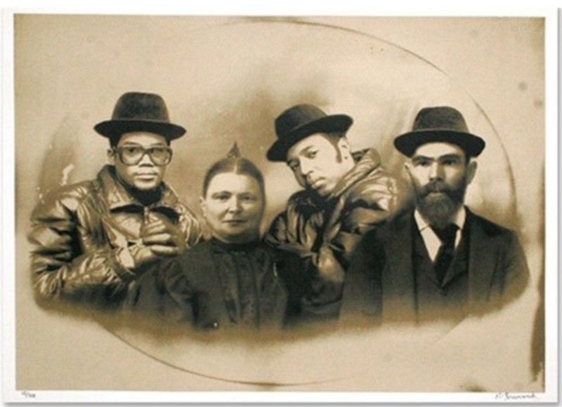 Mr Brainwash, Run DMC Mr Brainwash, Run DMC