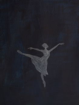 Painting, Ballet Pose Shadow ll, Robert van Bolderick