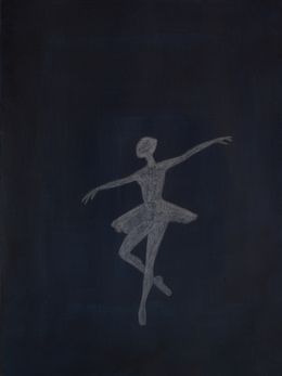 Painting, Ballet Pose Shadow l, Robert van Bolderick