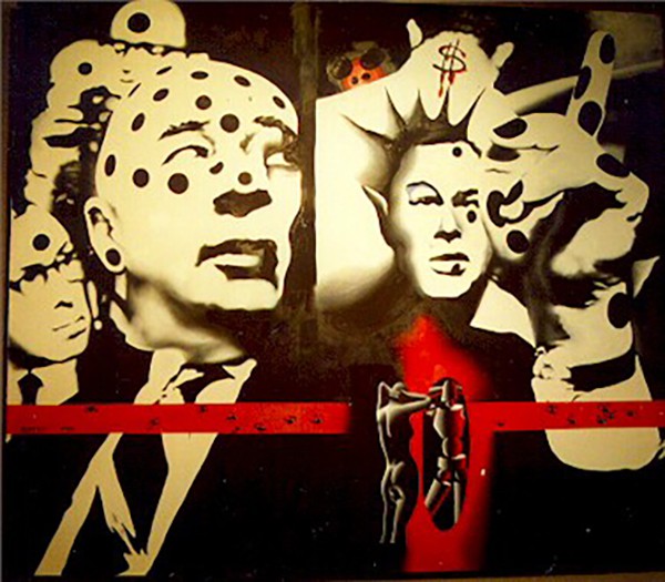 Mark Kostabi, Political Disease Mark Kostabi, Political Disease