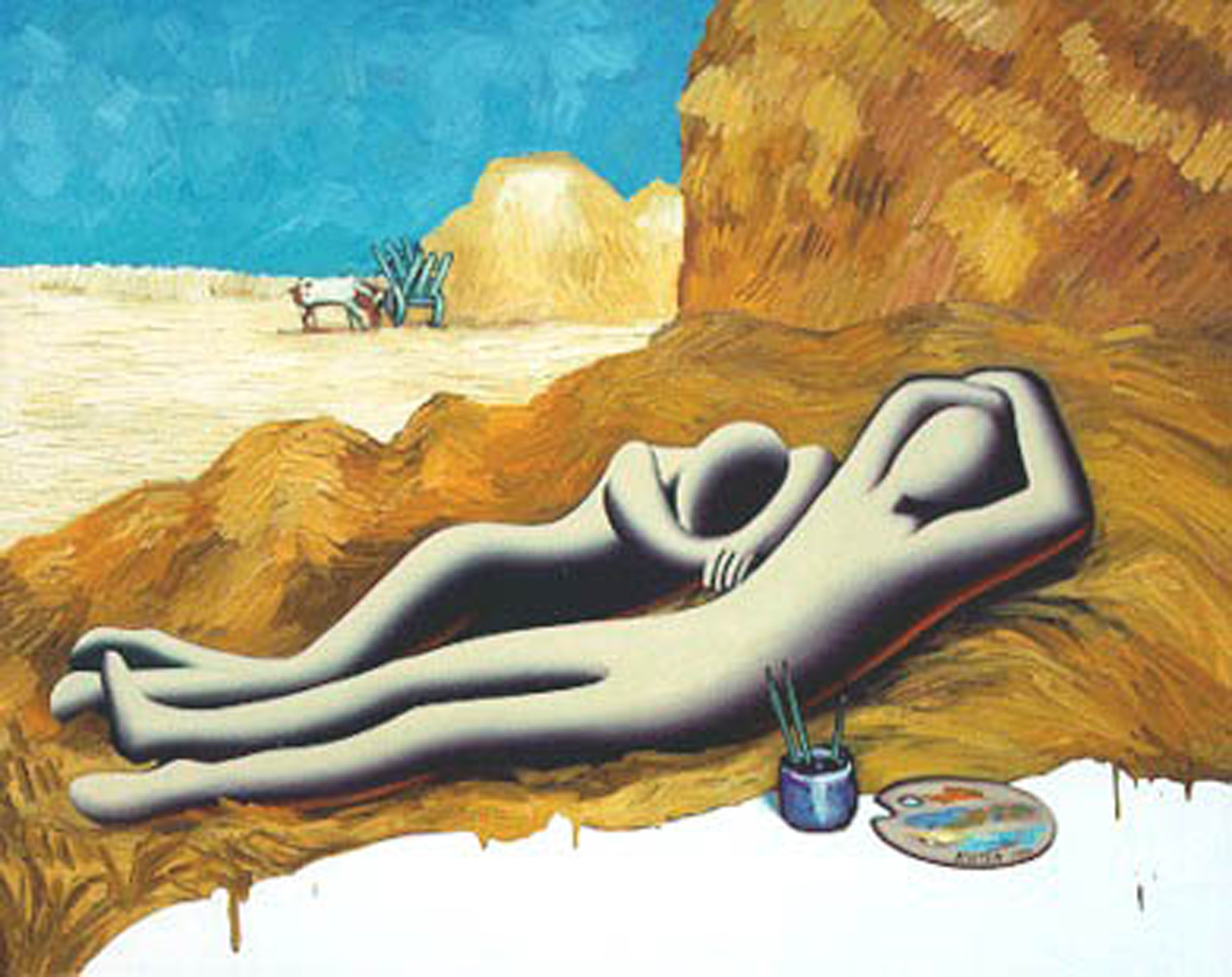 Mark Kostabi, A break from inspiration Mark Kostabi, A break from inspiration