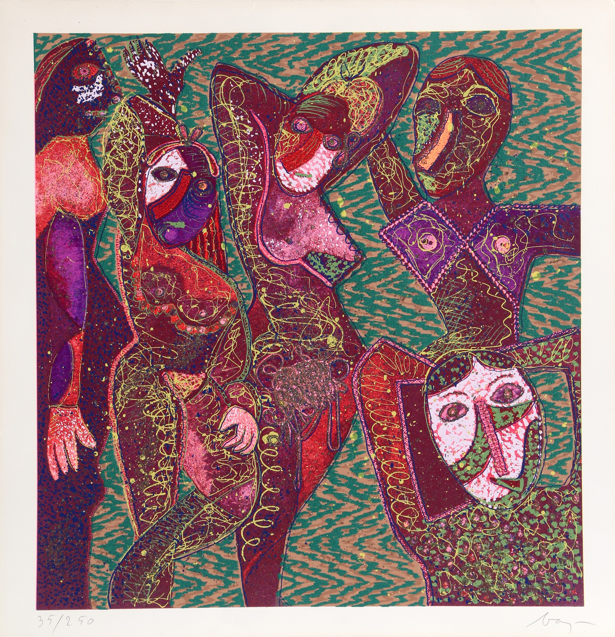 Enrico Baj, Les Demoiselles Enrico Baj, Les Demoiselles