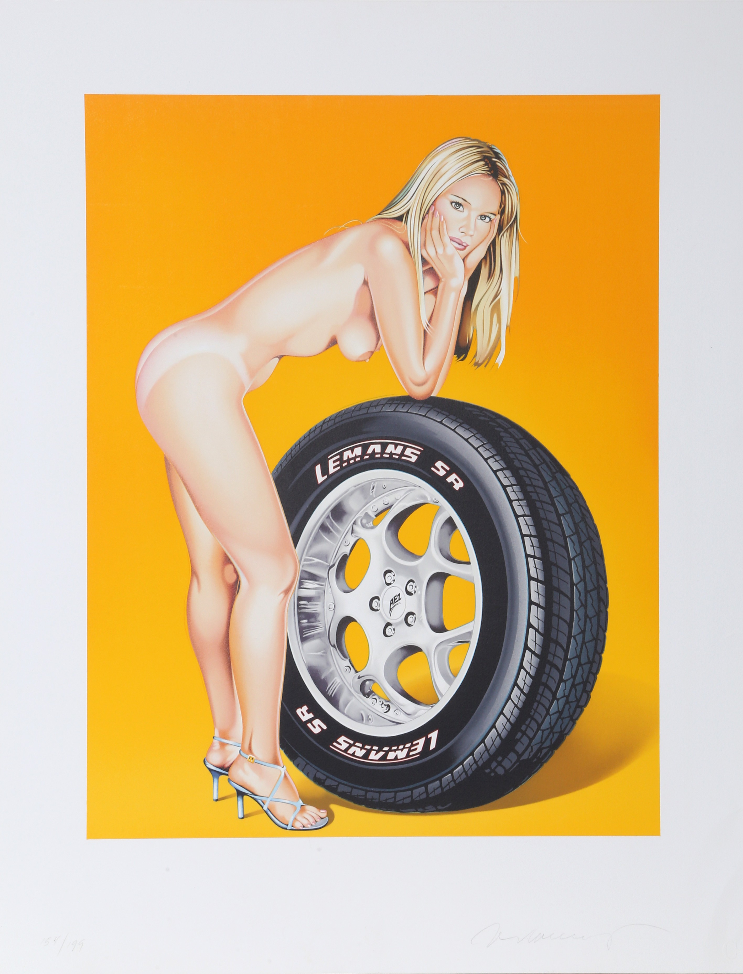 Mel Ramos, Tyra Tyre Mel Ramos, Tyra Tyre