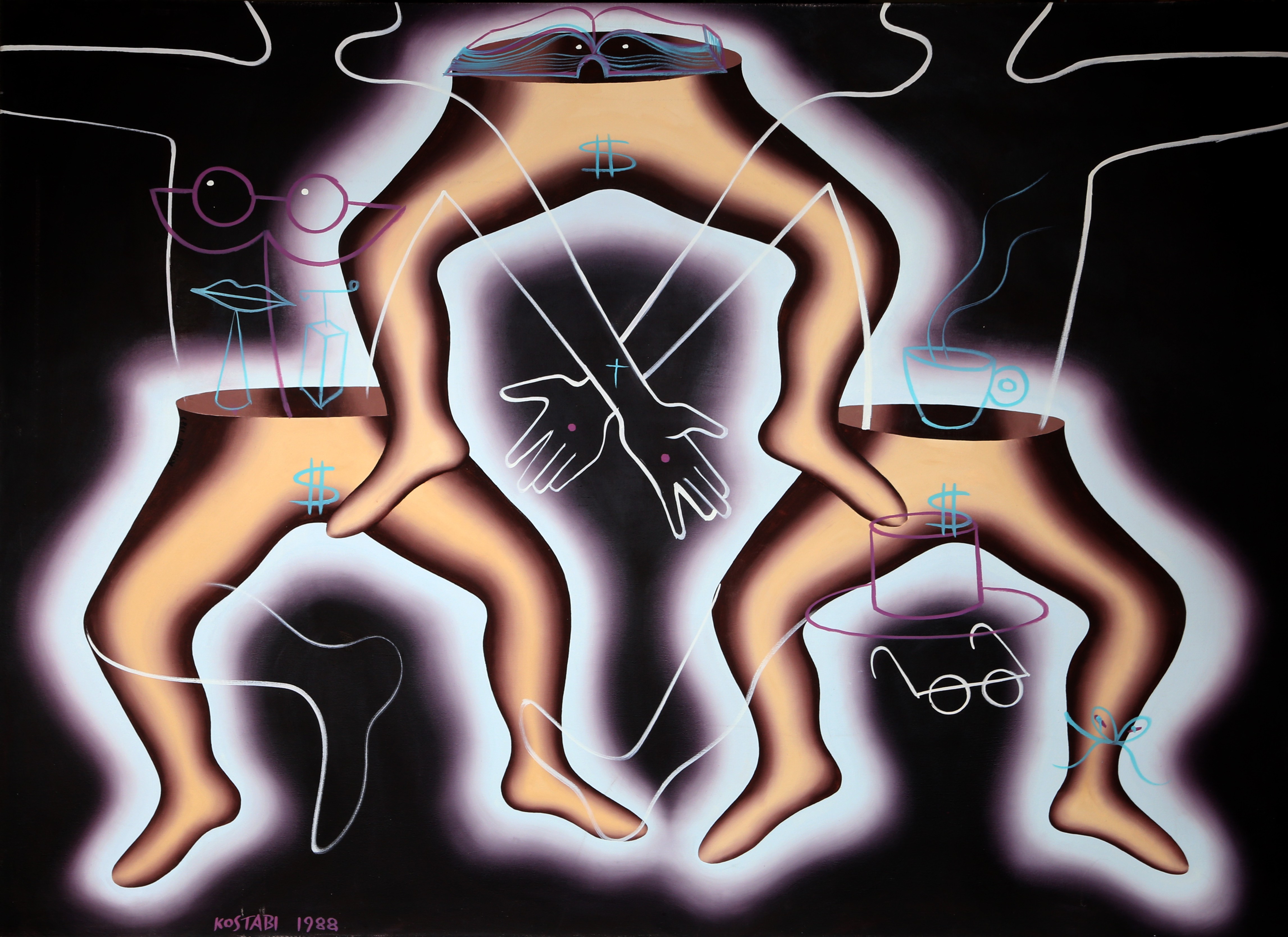 Mark Kostabi, Balancing the Budget Mark Kostabi, Balancing the Budget