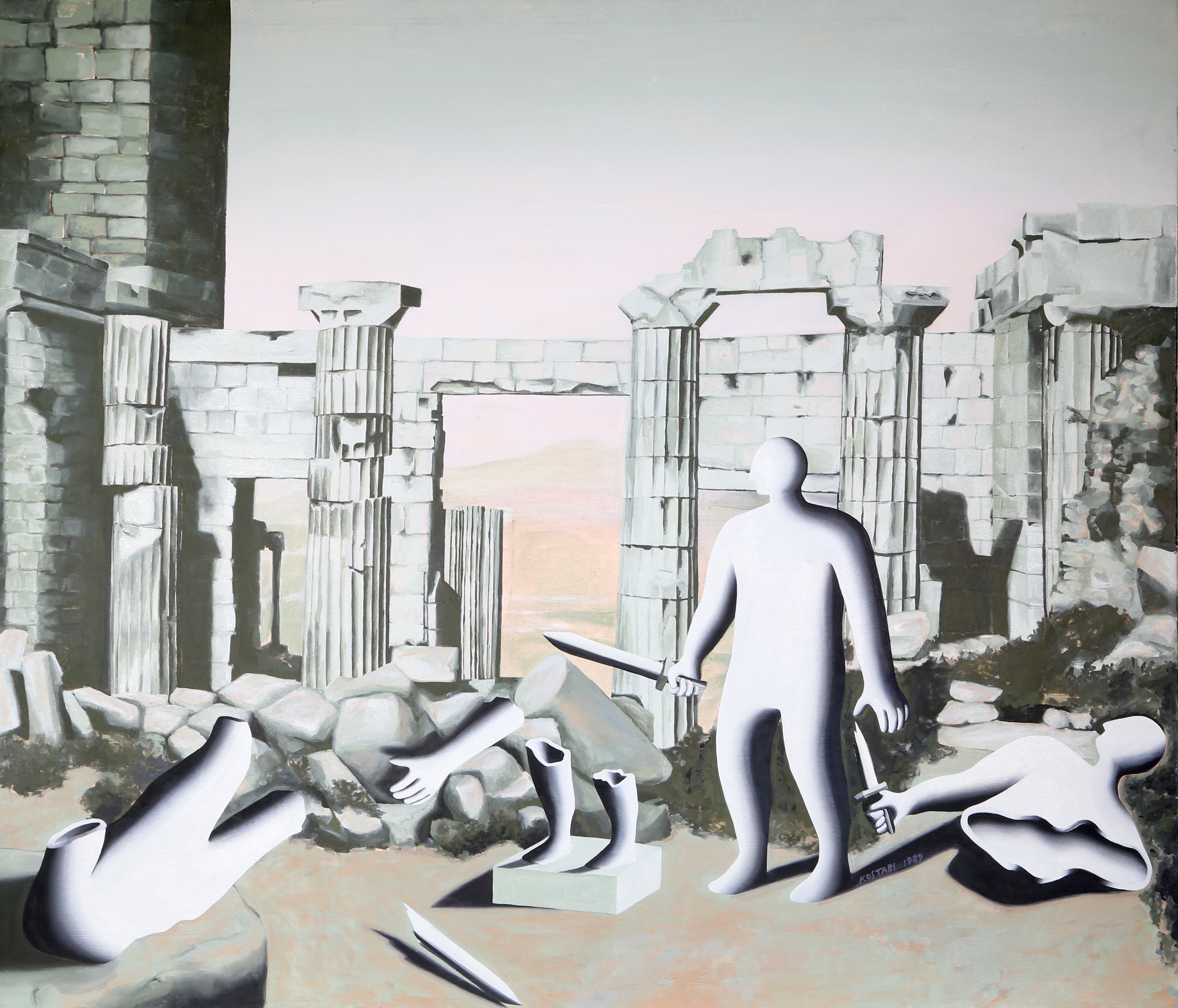 Mark Kostabi, Ruins Mark Kostabi, Ruins