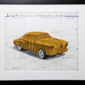 Print, Wrapped Automobile, Christo and Jeanne-Claude