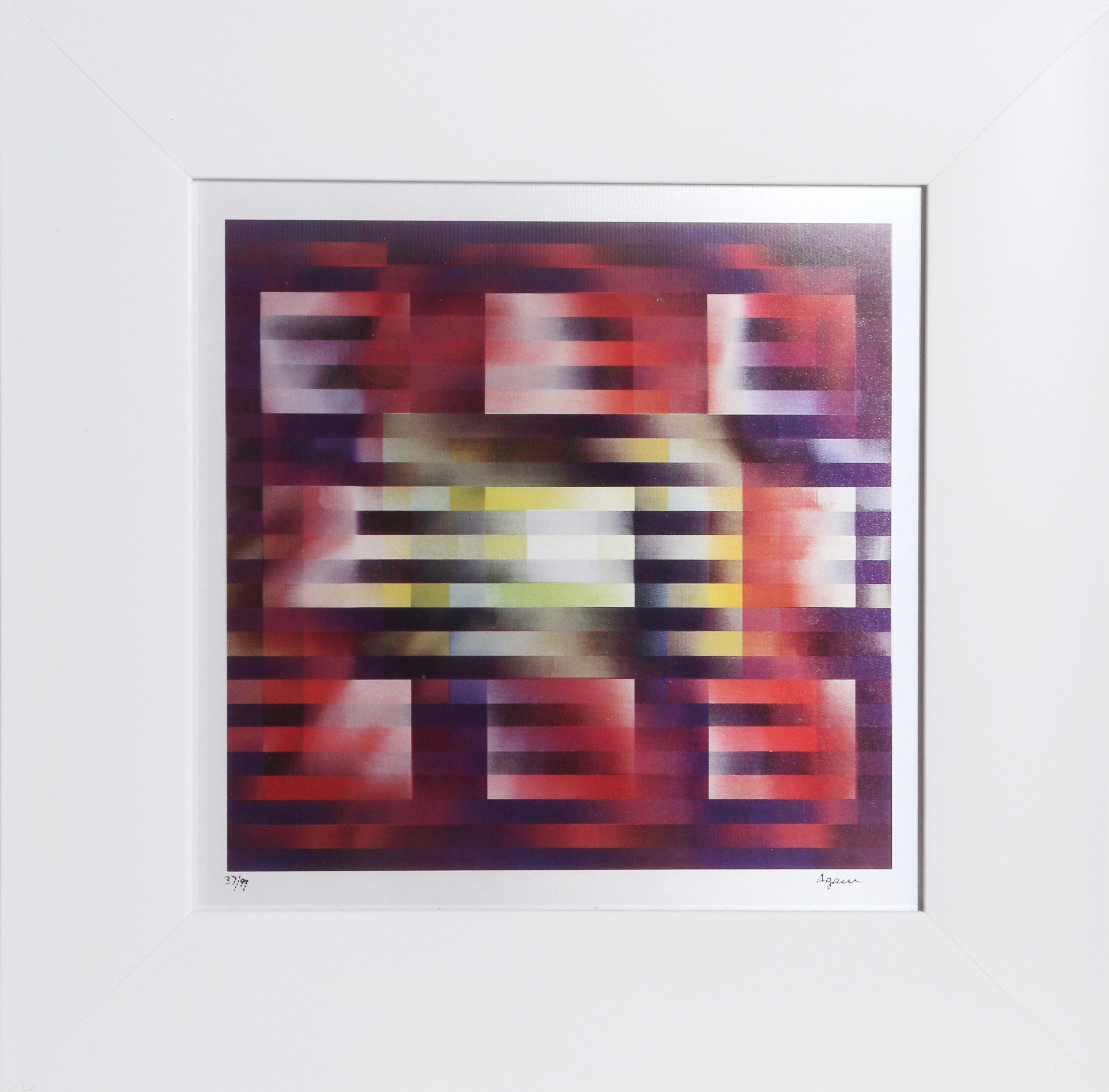 Yaacov Agam, Nine Squares Yaacov Agam, Nine Squares