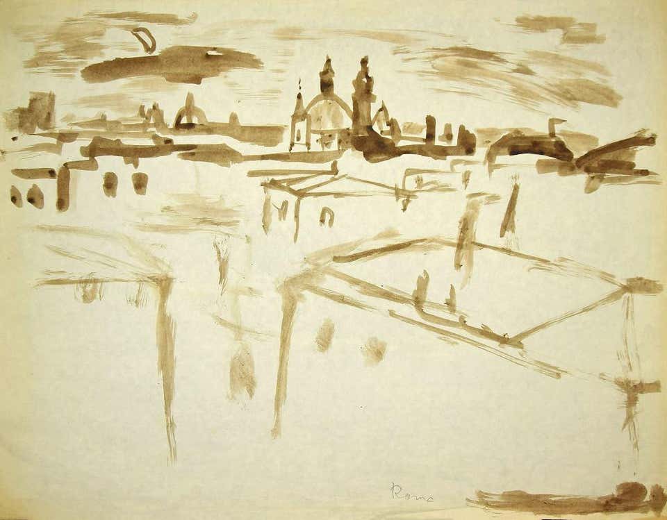 Herta Hausmann, Sight of Rome Herta Hausmann, Sight of Rome