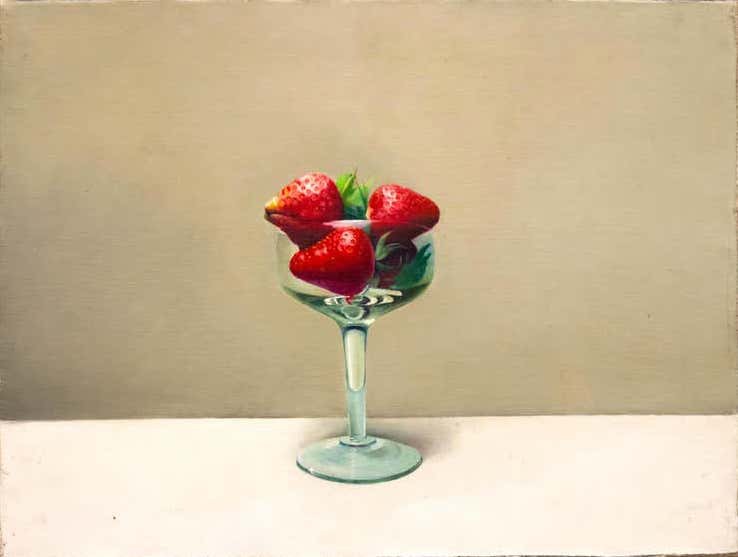 Zhang Wei Guang, Cup with Strawberries Zhang Wei Guang, Cup with Strawberries