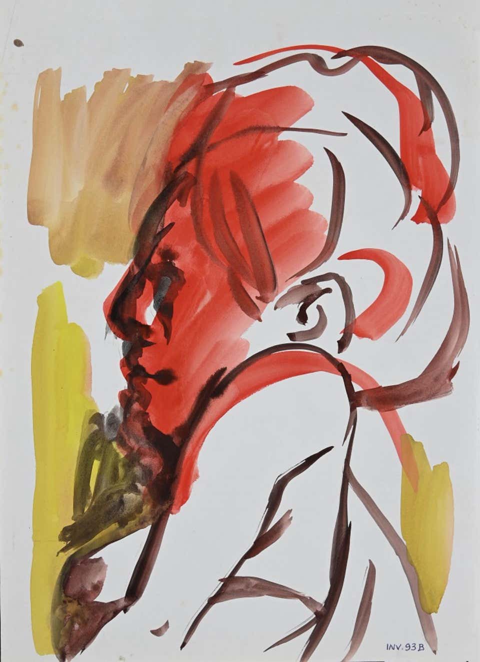Leo Guida, Woman Red Profile Leo Guida, Woman Red Profile
