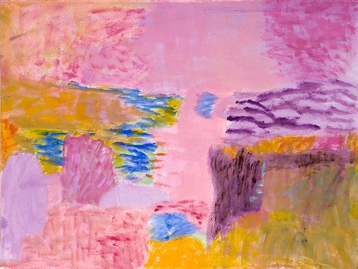 Ken Done, Pink Reef, Painting