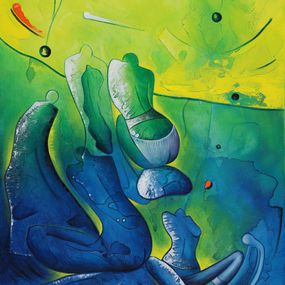 Peinture, A Tough Waiting, Hugues Ferol