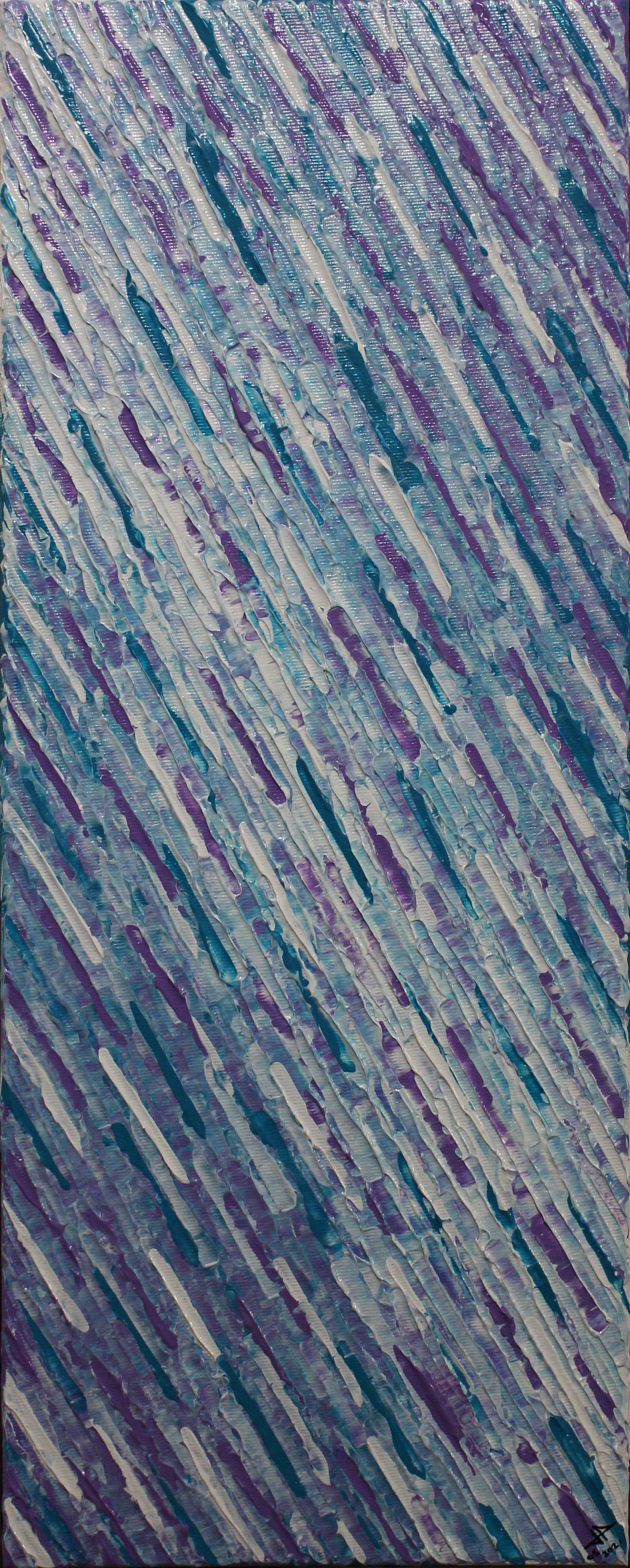 Jonathan Pradillon, Texture couteau blanc bleue violette Jonathan Pradillon, Texture couteau blanc bleue violette