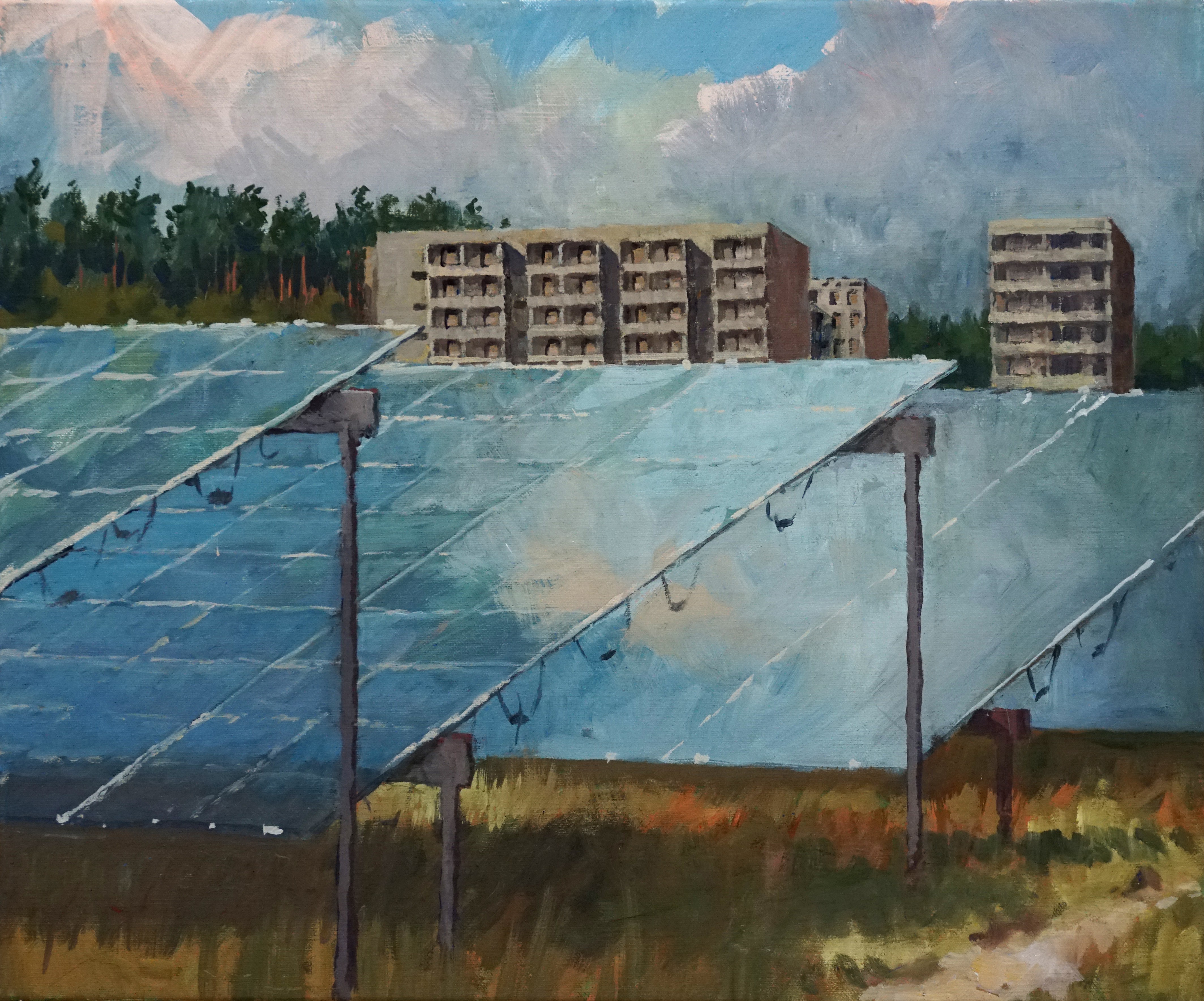 Frank Suplie, Groß Dölln, Ehemalige Russenstadt, Solarfeld Frank Suplie, Groß Dölln, Ehemalige Russenstadt, Solarfeld