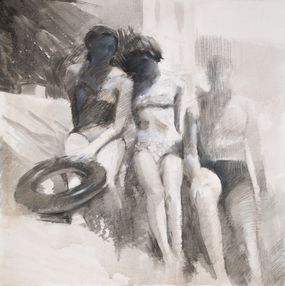 Gemälde, Avant la baignade, Miquel Wert