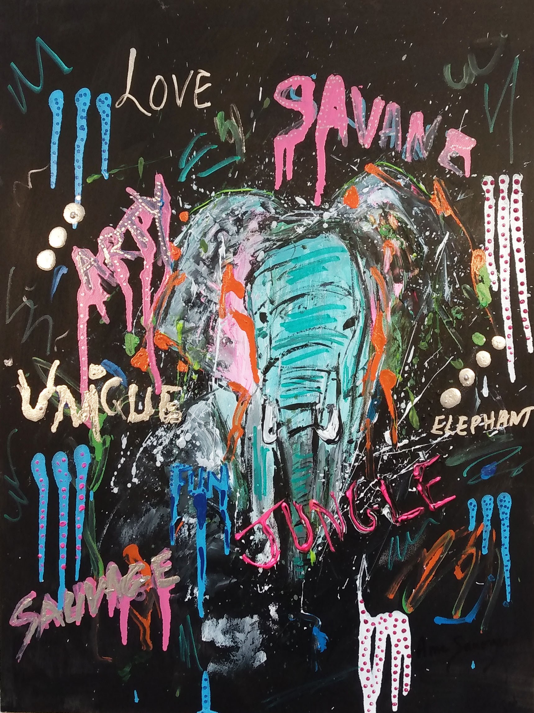 Âme Sauvage, L'éléphant bleu Âme Sauvage, L'éléphant bleu