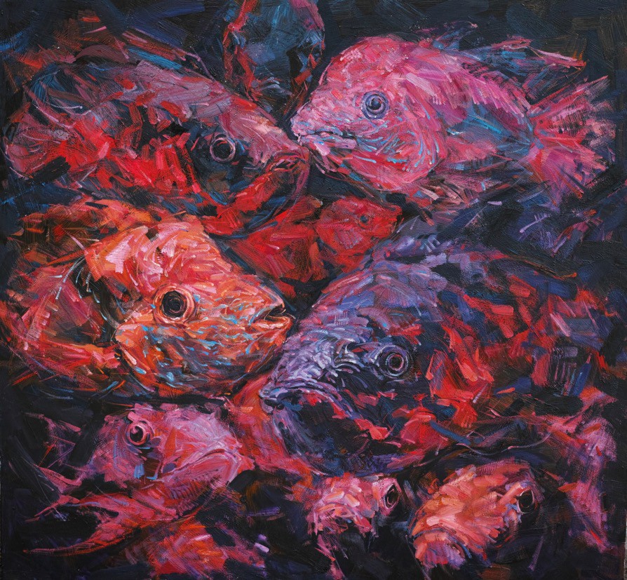 Yichao Sun, Poisson rouge I Yichao Sun, Poisson rouge I
