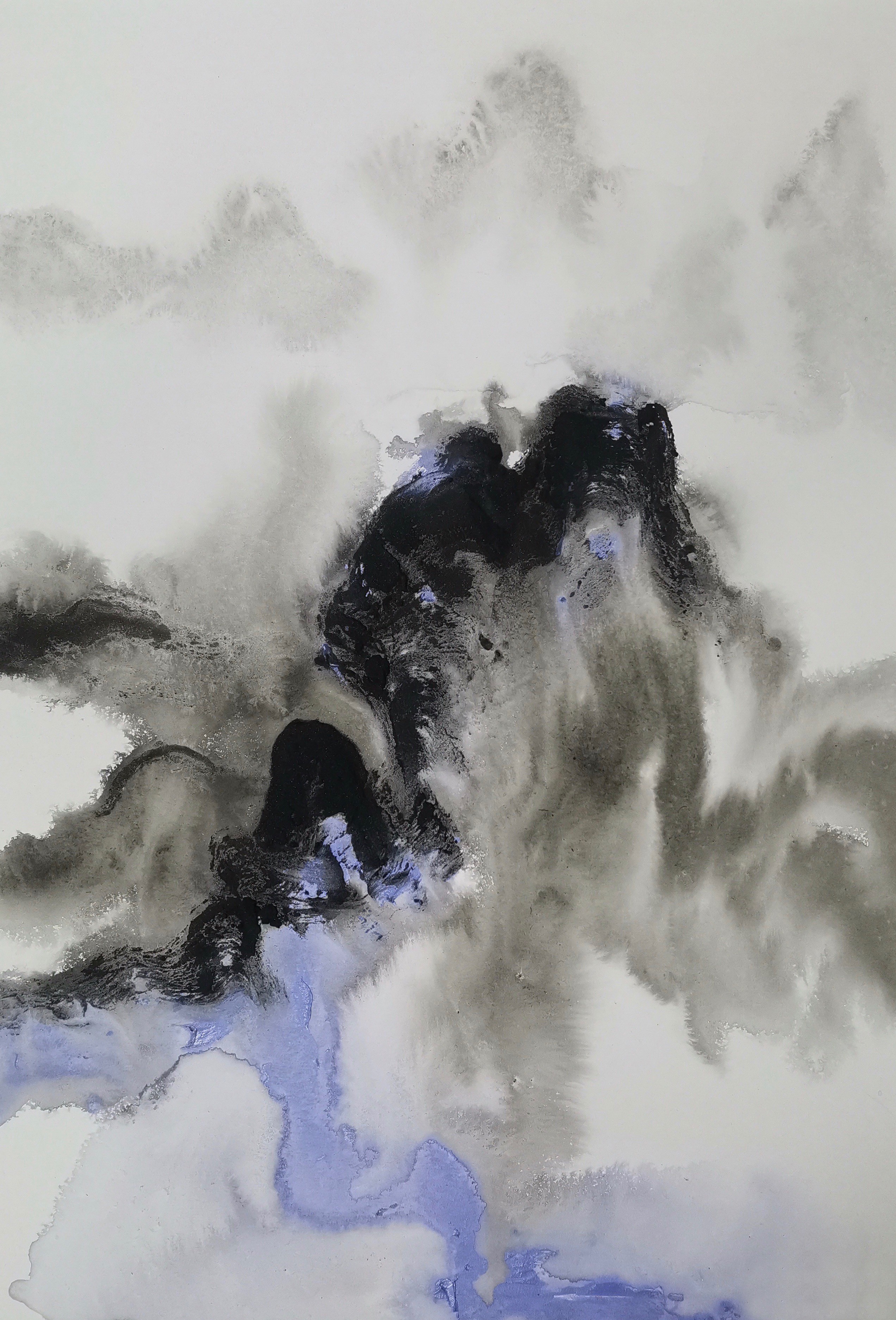 Xi Lan, Paysage abstrait 4 Xi Lan, Paysage abstrait 4