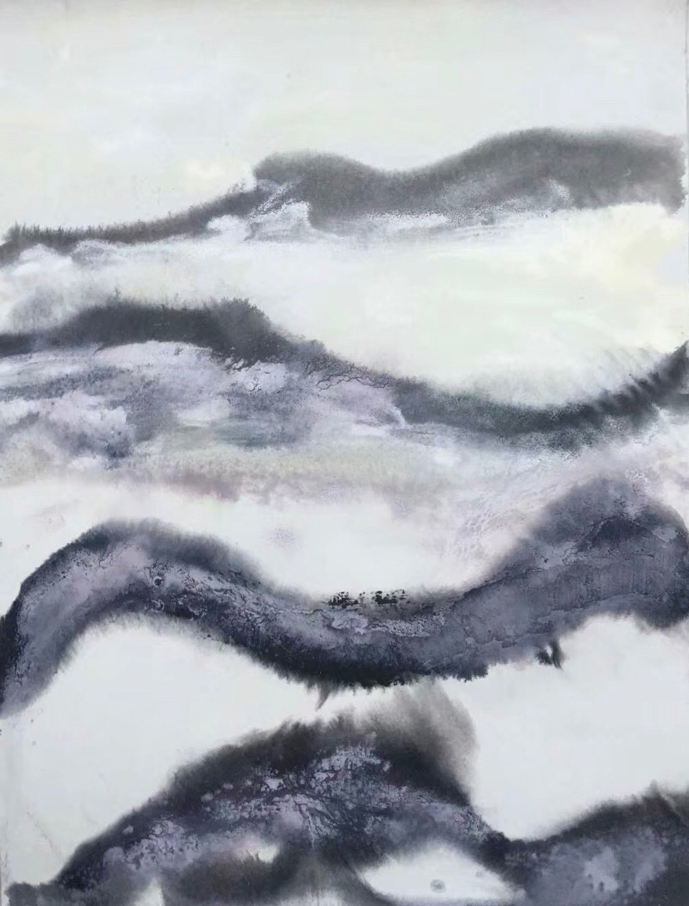Xi Lan, Paysage abstrait 8 Xi Lan, Paysage abstrait 8