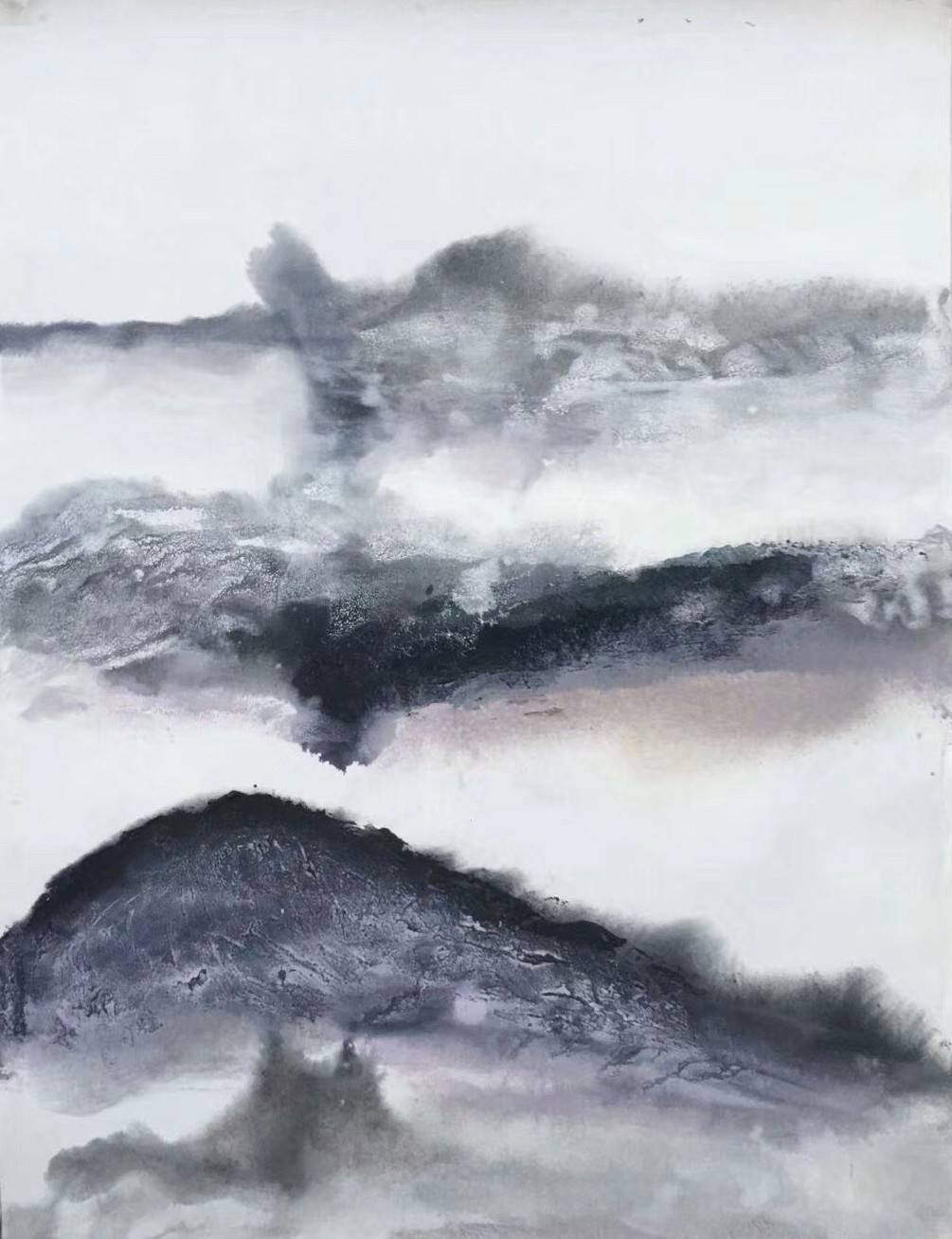 Xi Lan, Paysage abstrait 9 Xi Lan, Paysage abstrait 9