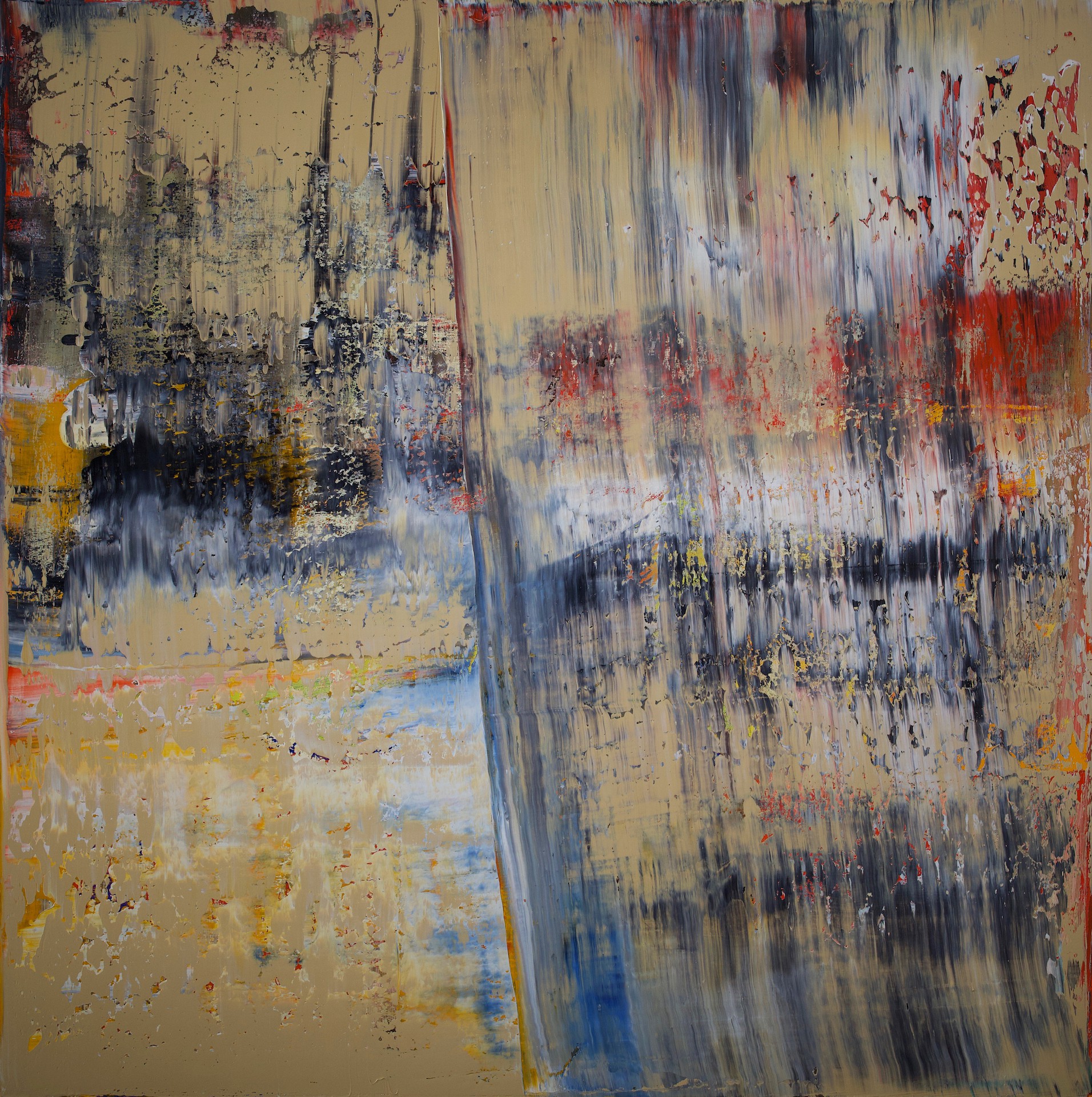 Harry James Moody, Abstract Beige n°477 Harry James Moody, Abstract Beige n°477