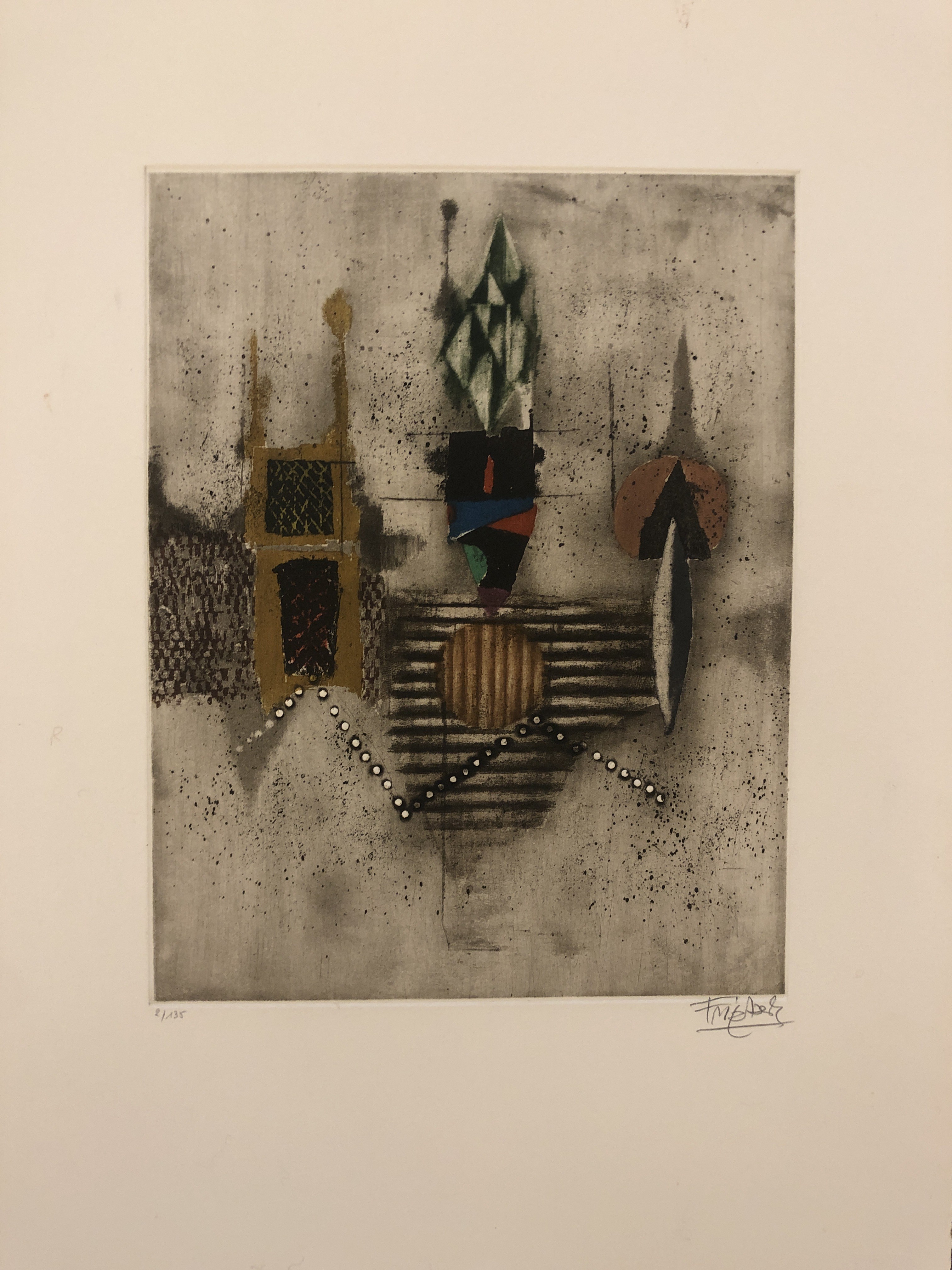 Johnny Friedlaender, Sans Titre 3 Johnny Friedlaender, Sans Titre 3