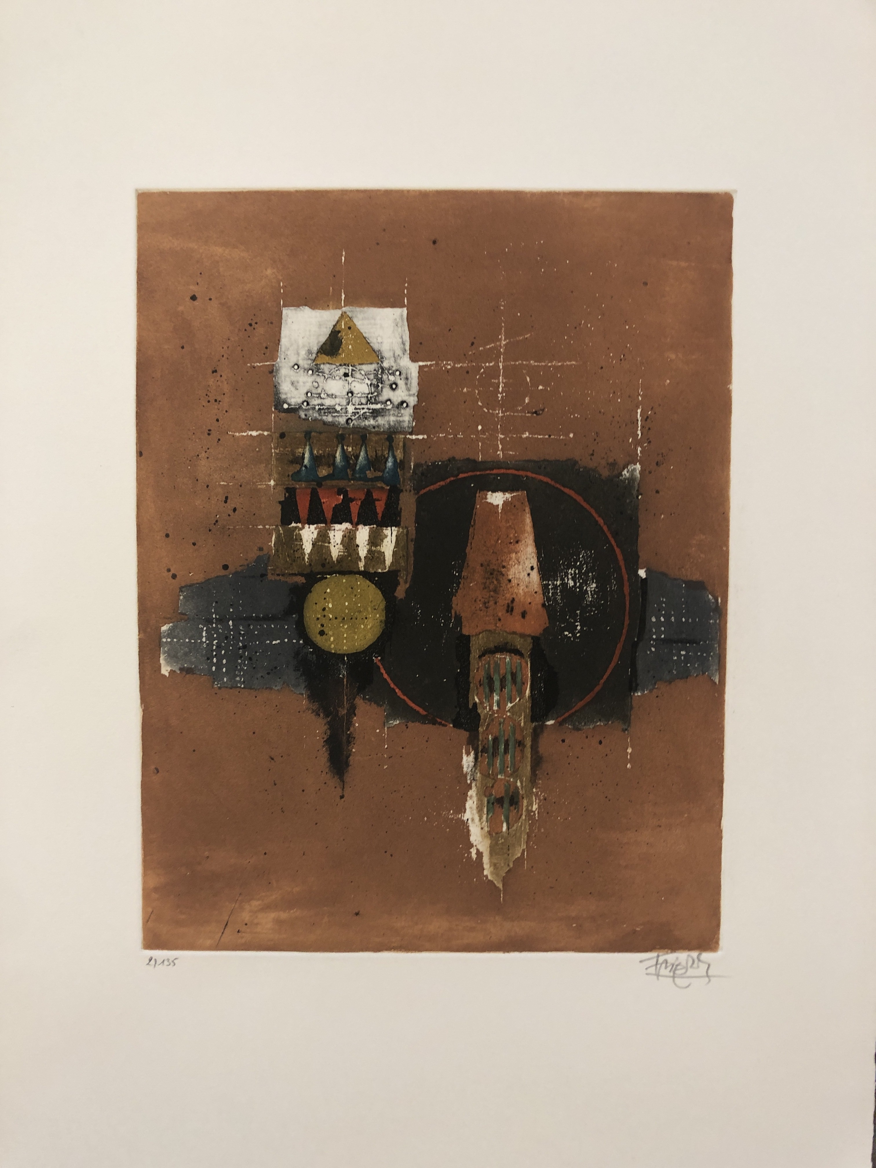 Johnny Friedlaender, Sans Titre 5 Johnny Friedlaender, Sans Titre 5