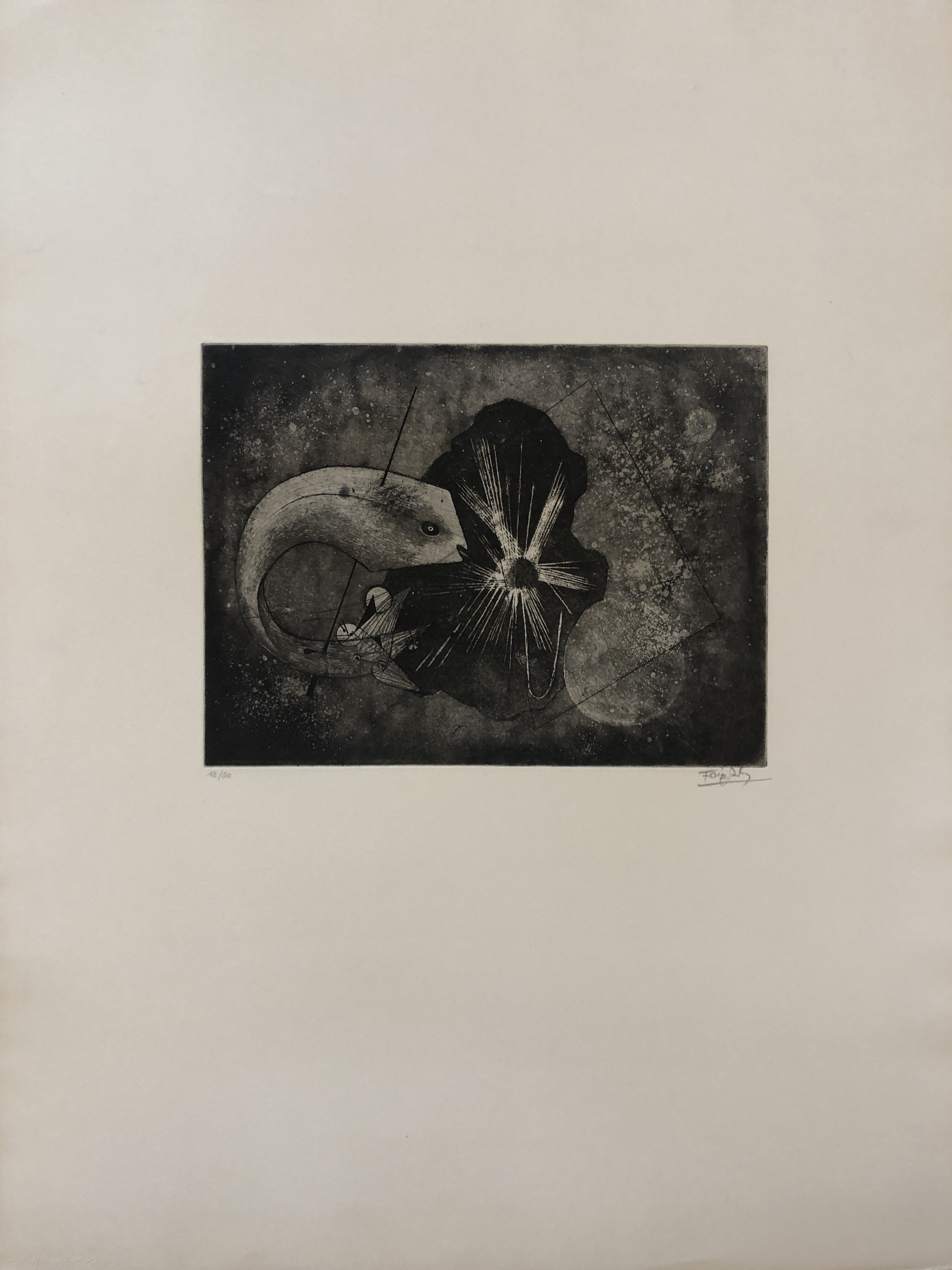 Johnny Friedlaender, Sans Titre 7 Johnny Friedlaender, Sans Titre 7