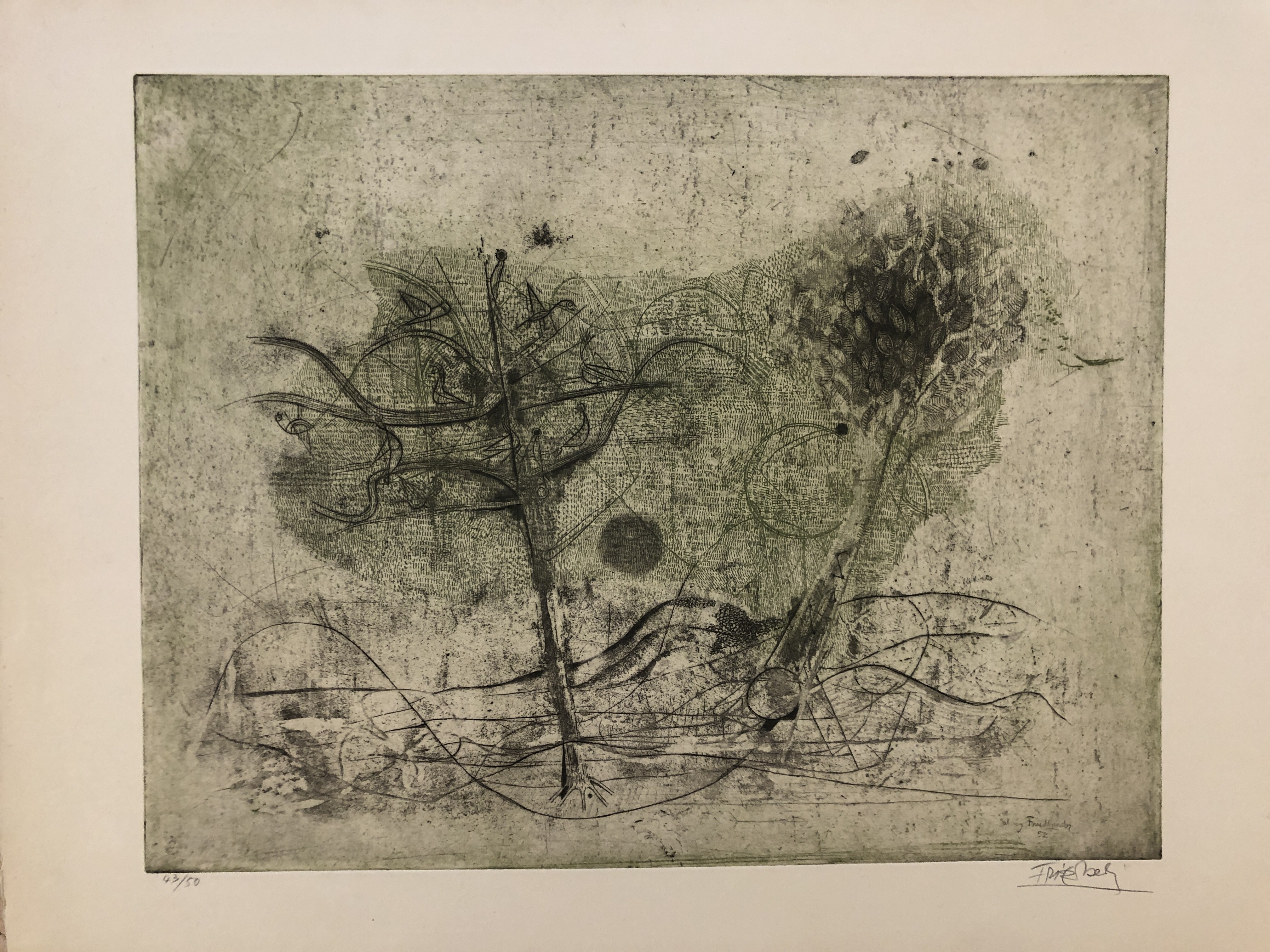 Johnny Friedlaender, Sans Titre 8 Johnny Friedlaender, Sans Titre 8