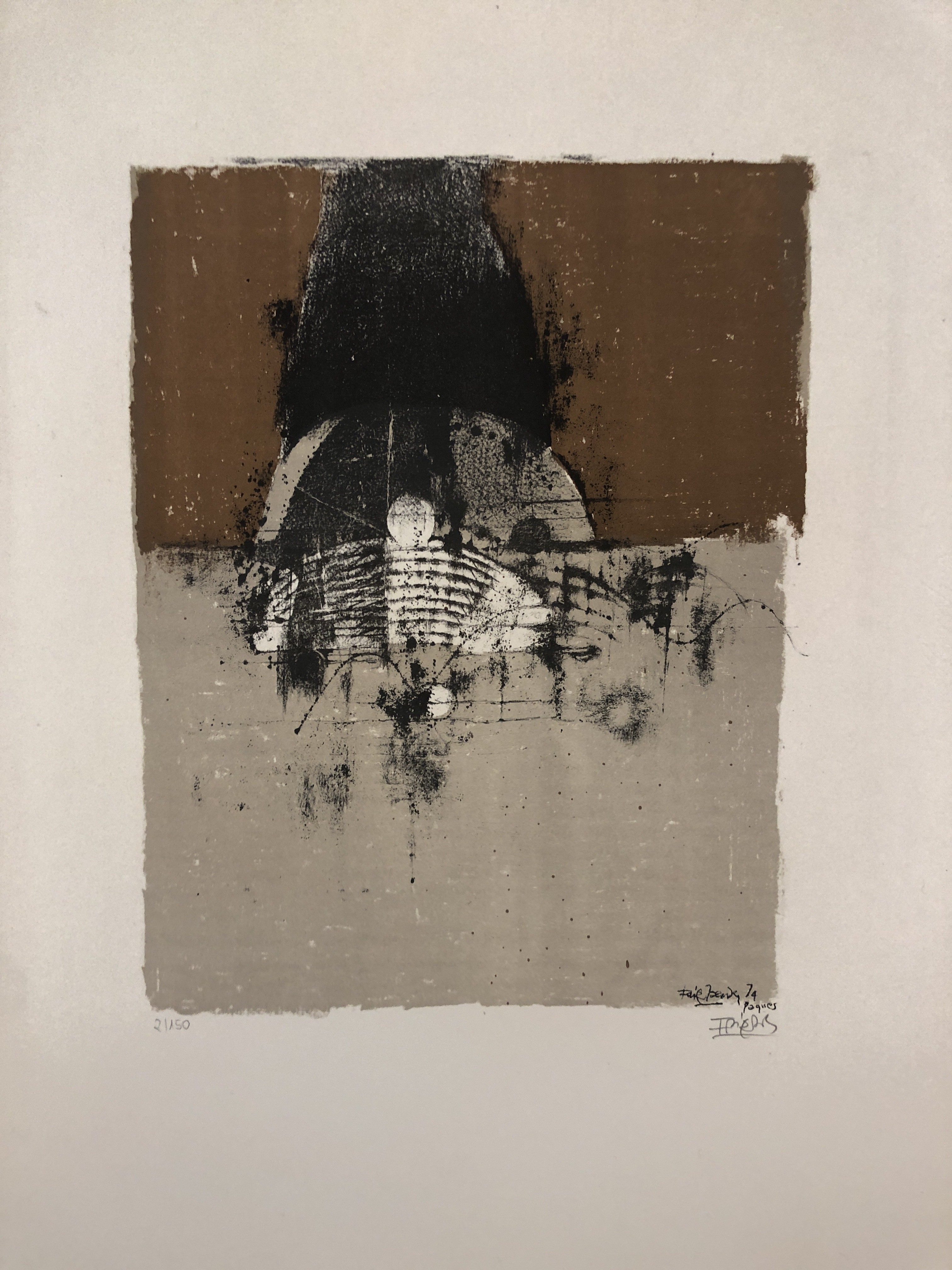 Johnny Friedlaender, Sans Titre 11 Johnny Friedlaender, Sans Titre 11