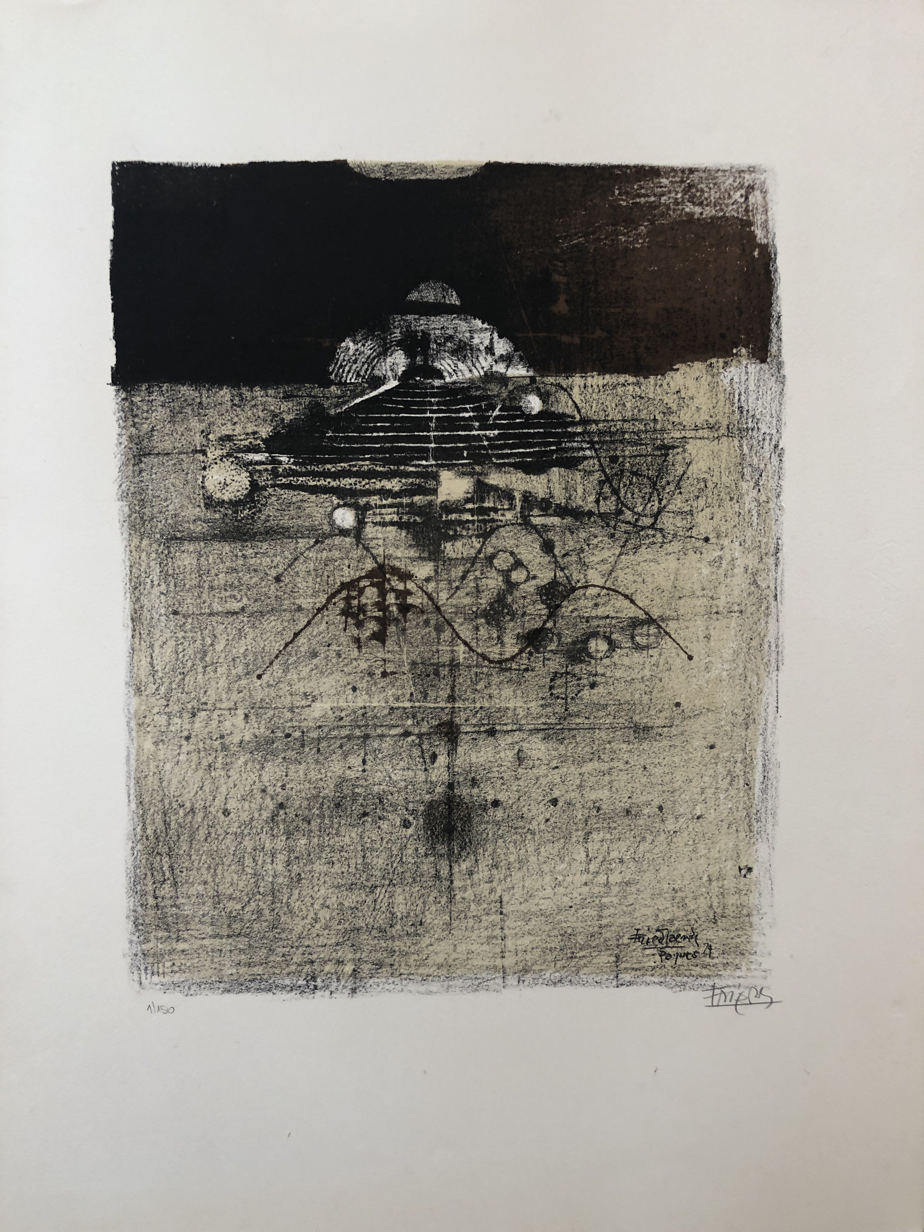 Johnny Friedlaender, Sans Titre 13 Johnny Friedlaender, Sans Titre 13