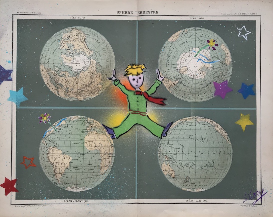 Christophe Stouvenel, Le monde entre ses mains - le petit Prince Christophe Stouvenel, Le monde entre ses mains - le petit Prince