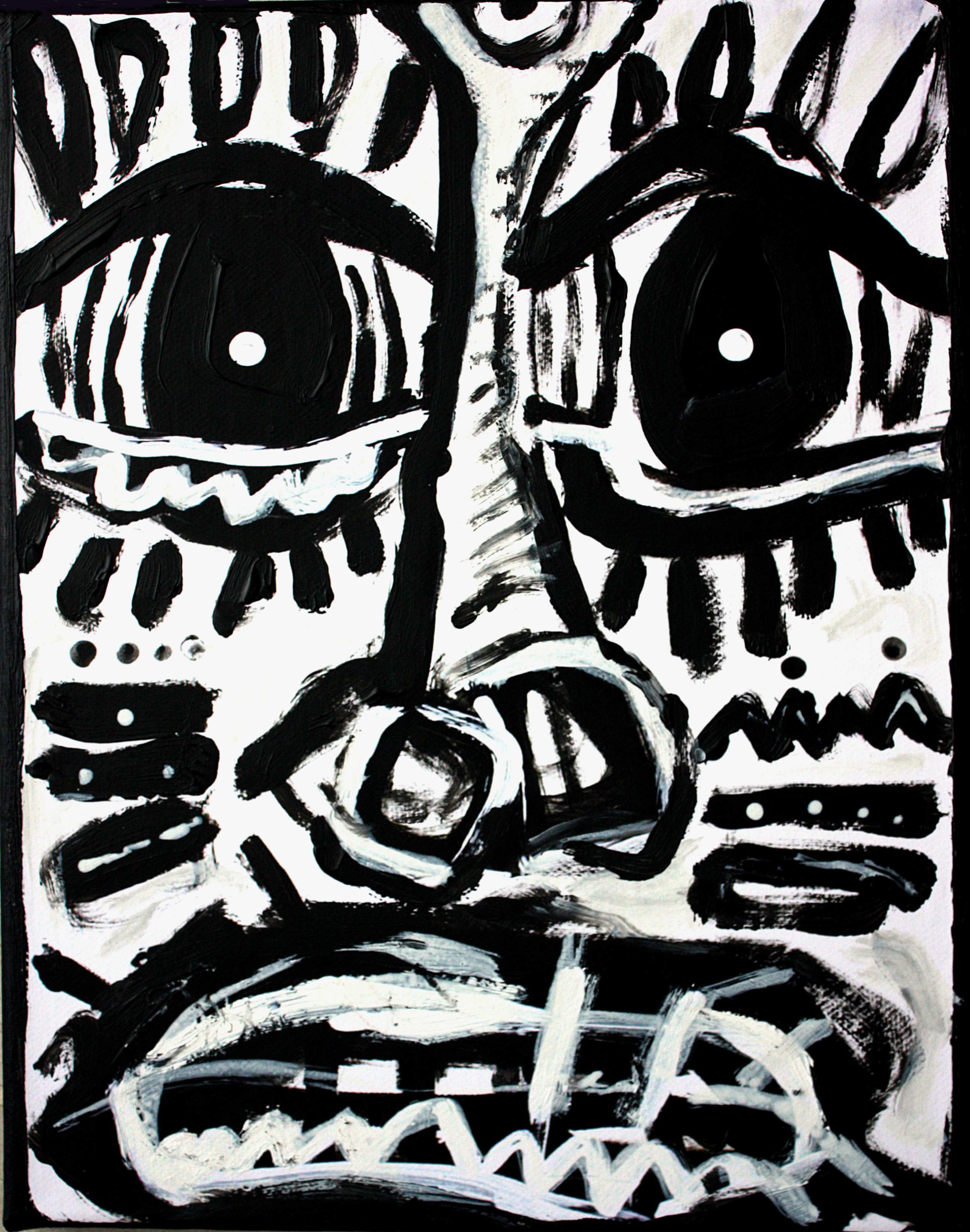 Themanfromthefuture Urano, Face totem #1 Themanfromthefuture Urano, Face totem #1