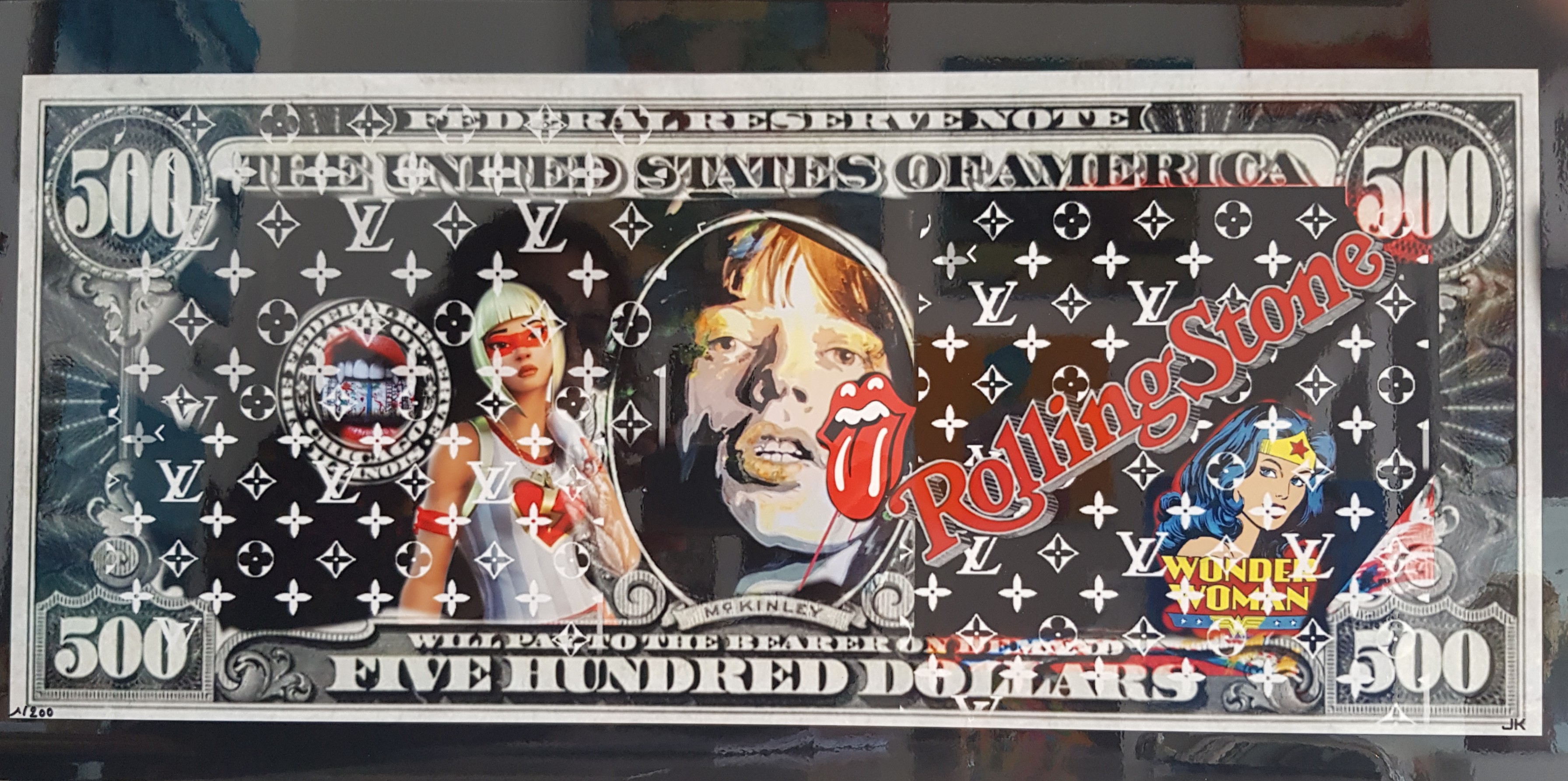Joa Kena, The Rolling Stones Dollars Joa Kena, The Rolling Stones Dollars