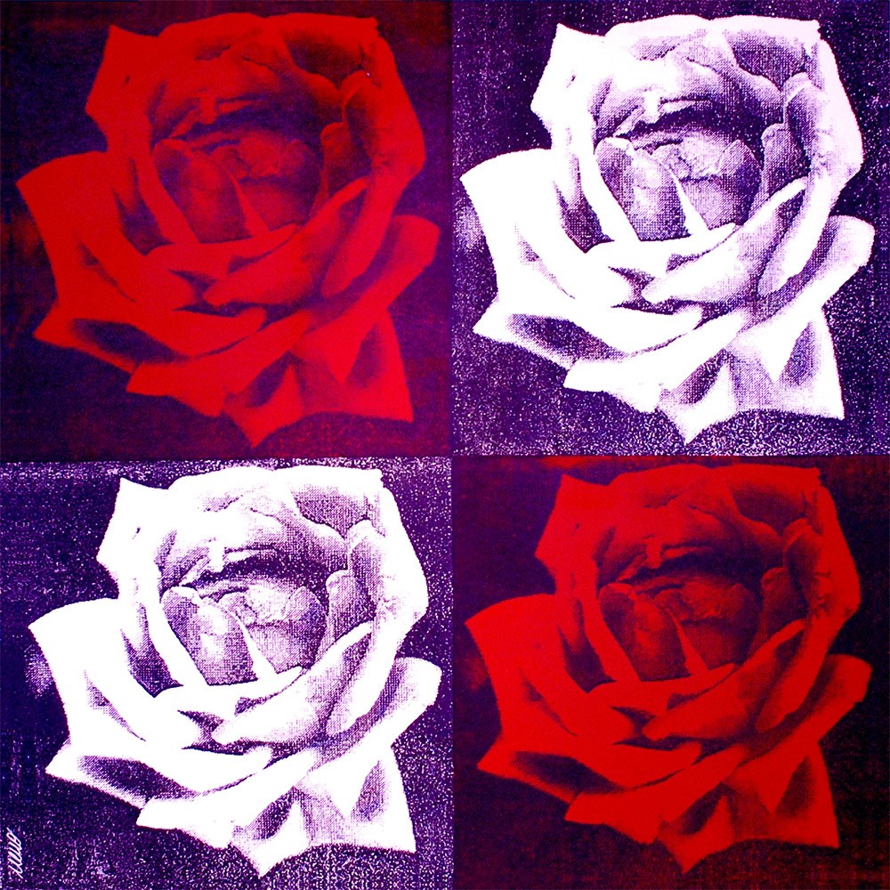 Neno Ramos, Four Roses (purple) Neno Ramos, Four Roses (purple)