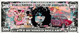 Print, Jim Morrison Dollars, Joa Kena
