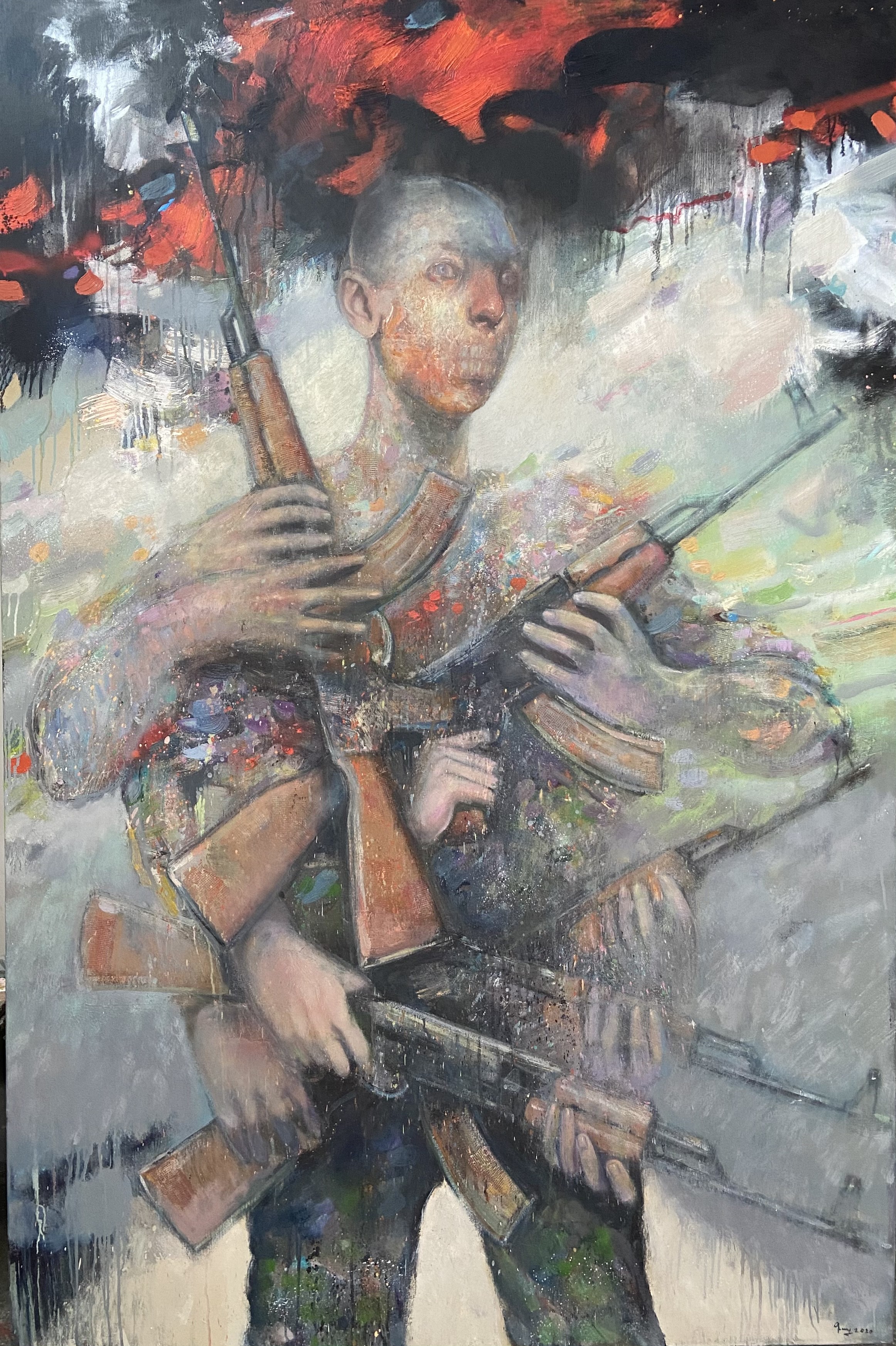 Guy Ghazanchyan, Struggle Guy Ghazanchyan, Struggle