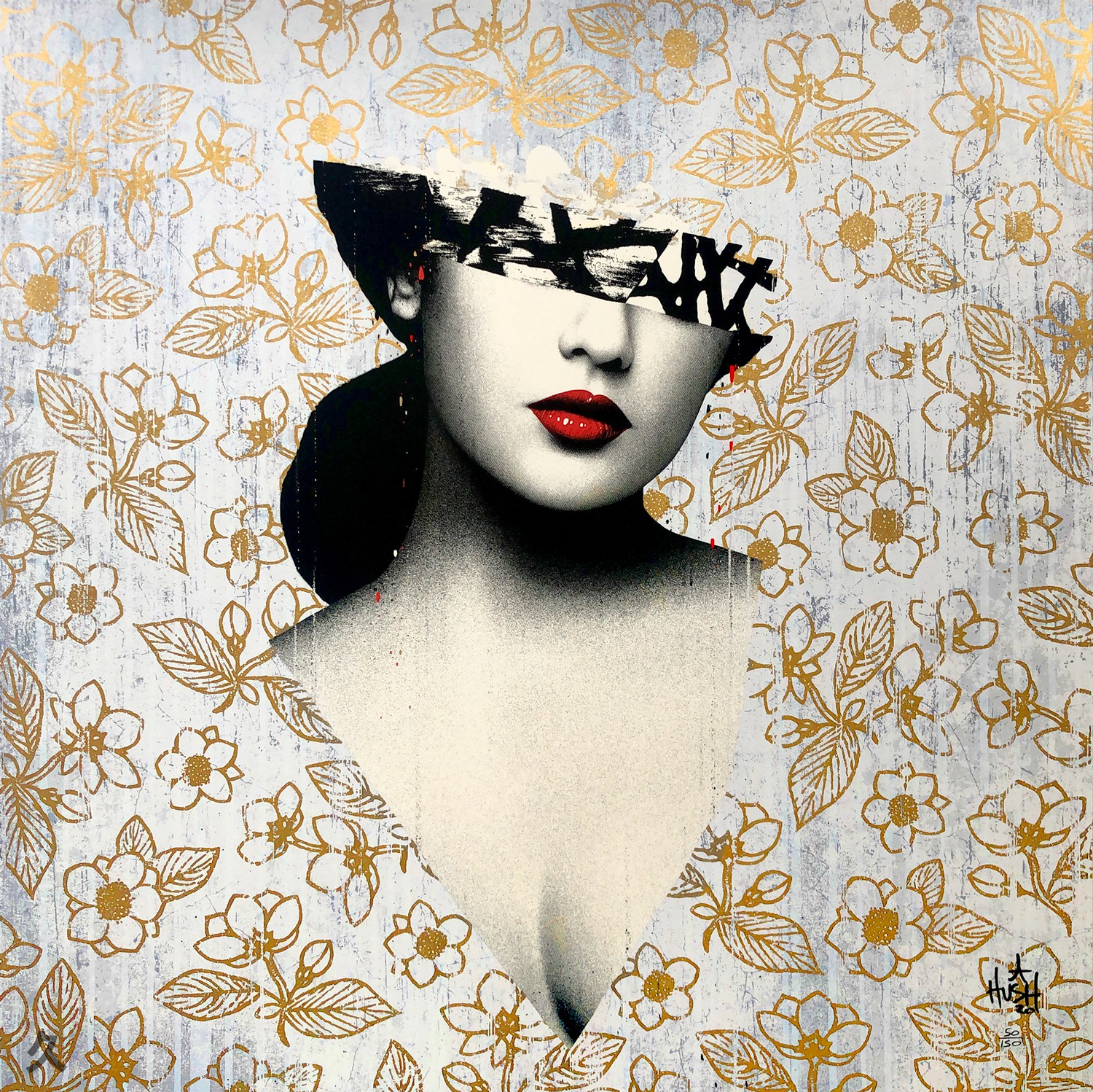 Hush, Le Buste III Metallic Gold Hush, Le Buste III Metallic Gold