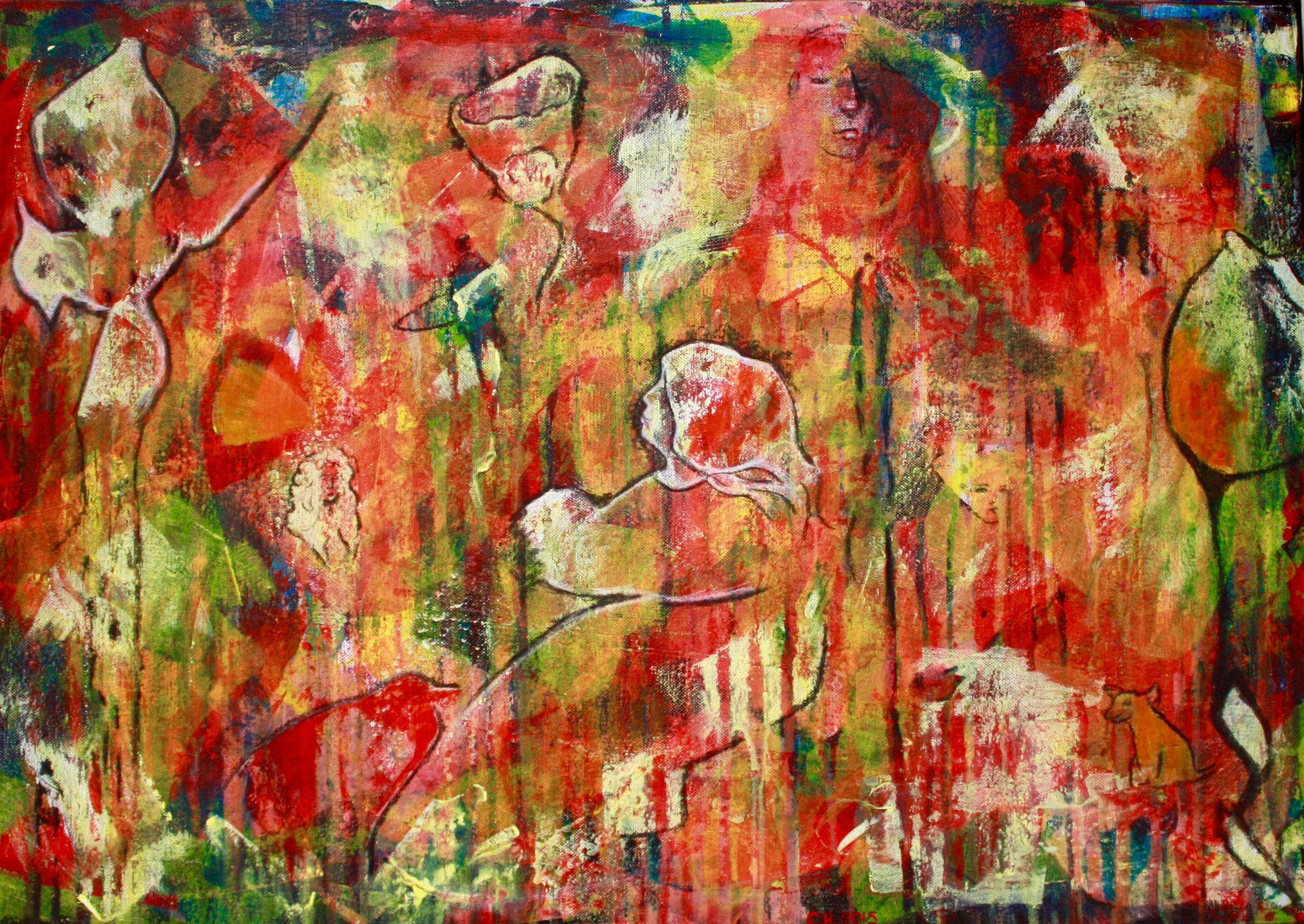 Cinzia Hochstrasser, The woman and her imaginary friends Cinzia Hochstrasser, The woman and her imaginary friends