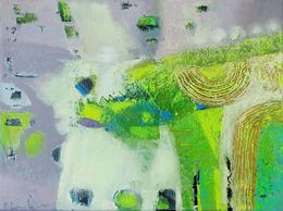 Peinture, Abstract improvisation of my spring, Kateryna Lemesheva