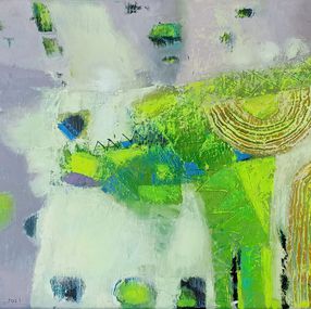 Peinture, Abstract improvisation of my spring, Kateryna Lemesheva