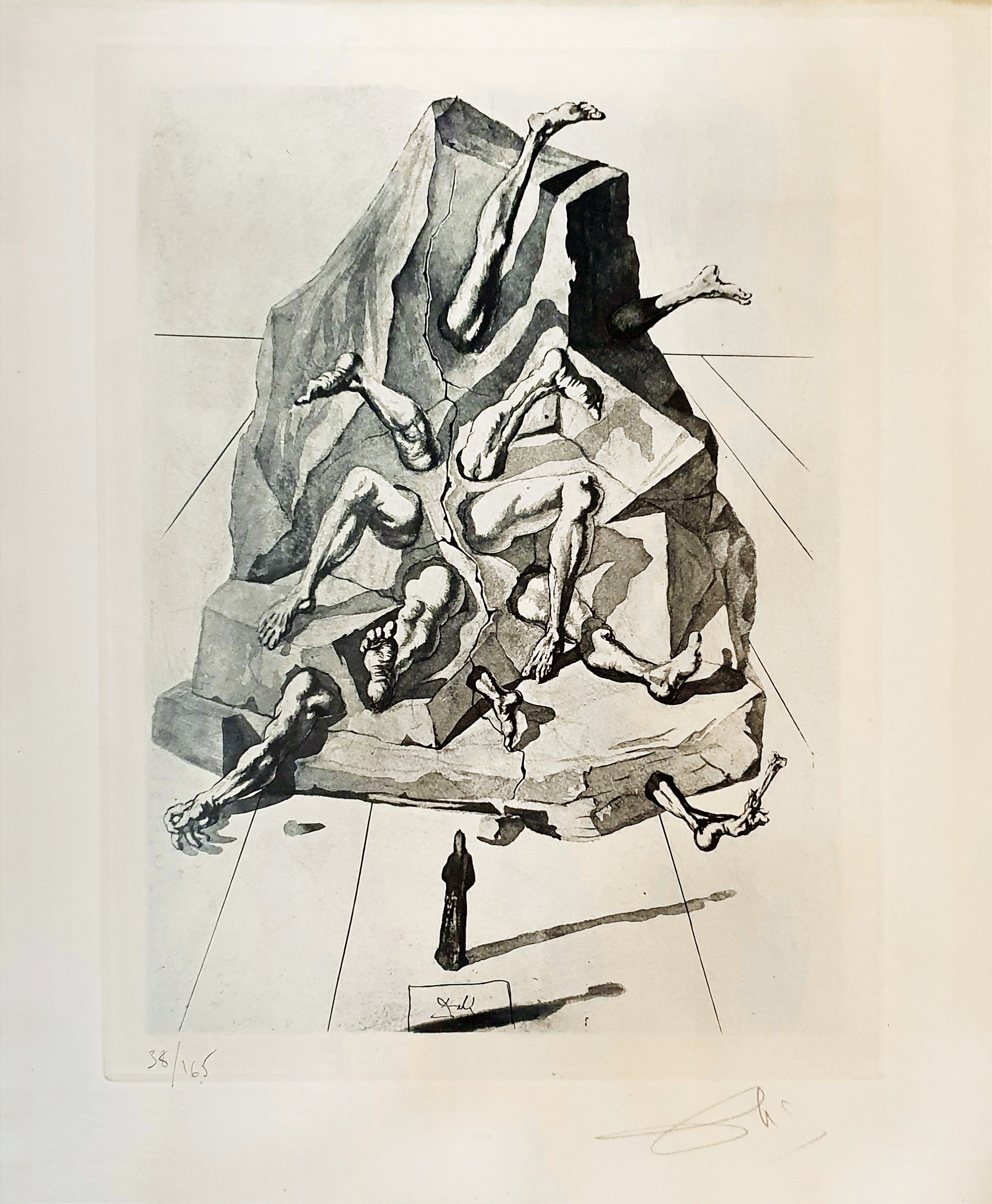 Salvador Dali, Les Simoniaques Salvador Dali, Les Simoniaques
